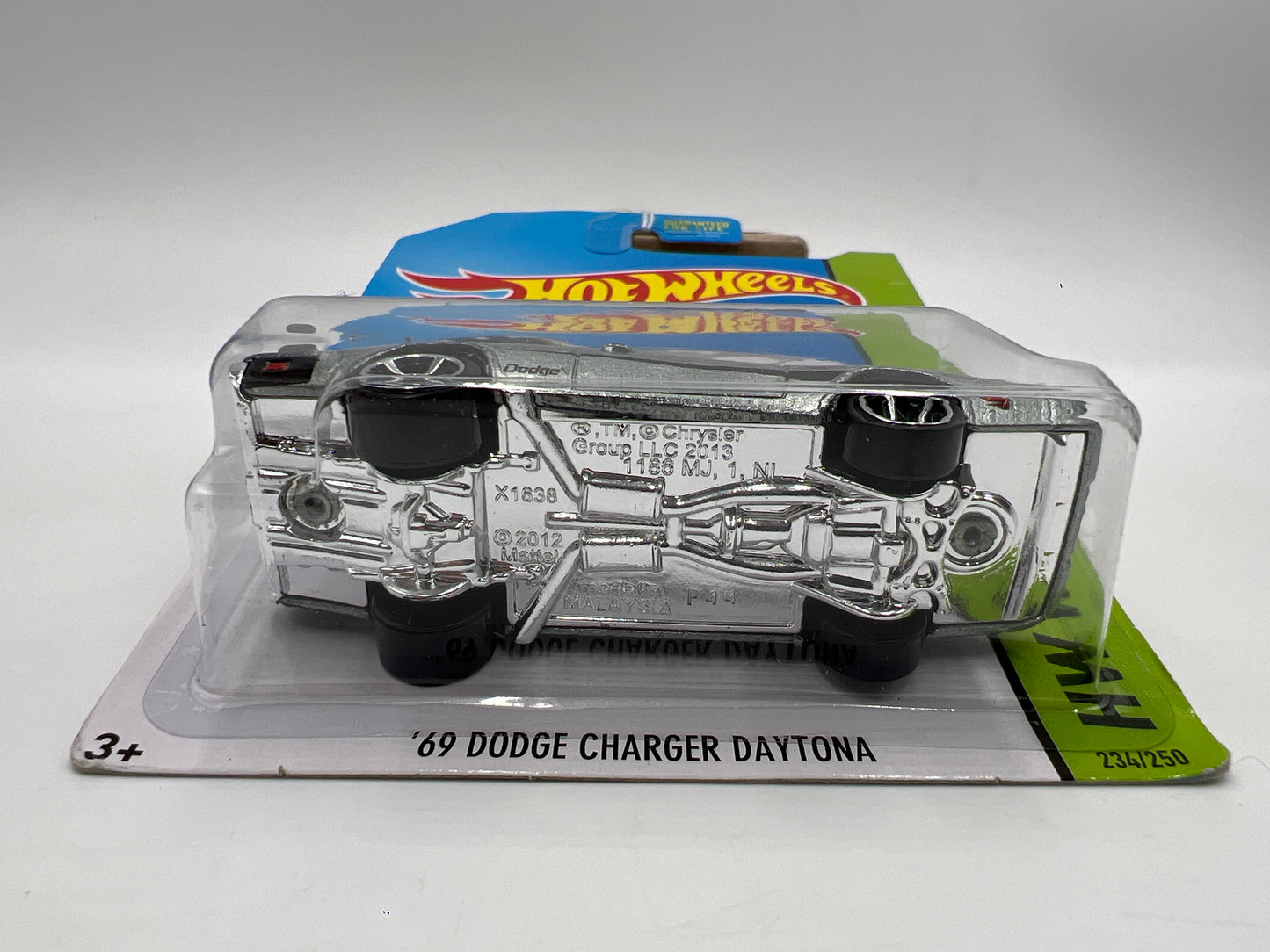 2014 Hot Wheels Walmart Exclusive Zamac 003 #234 69 Dodge Charger Daytona Bad Card 144D
