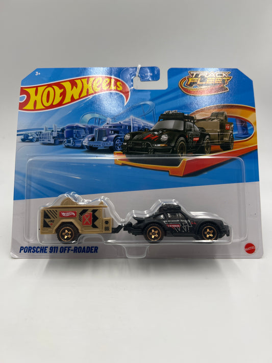 2025 Hot Wheels Track Fleet Porsche 911 Off-Roader Black SR