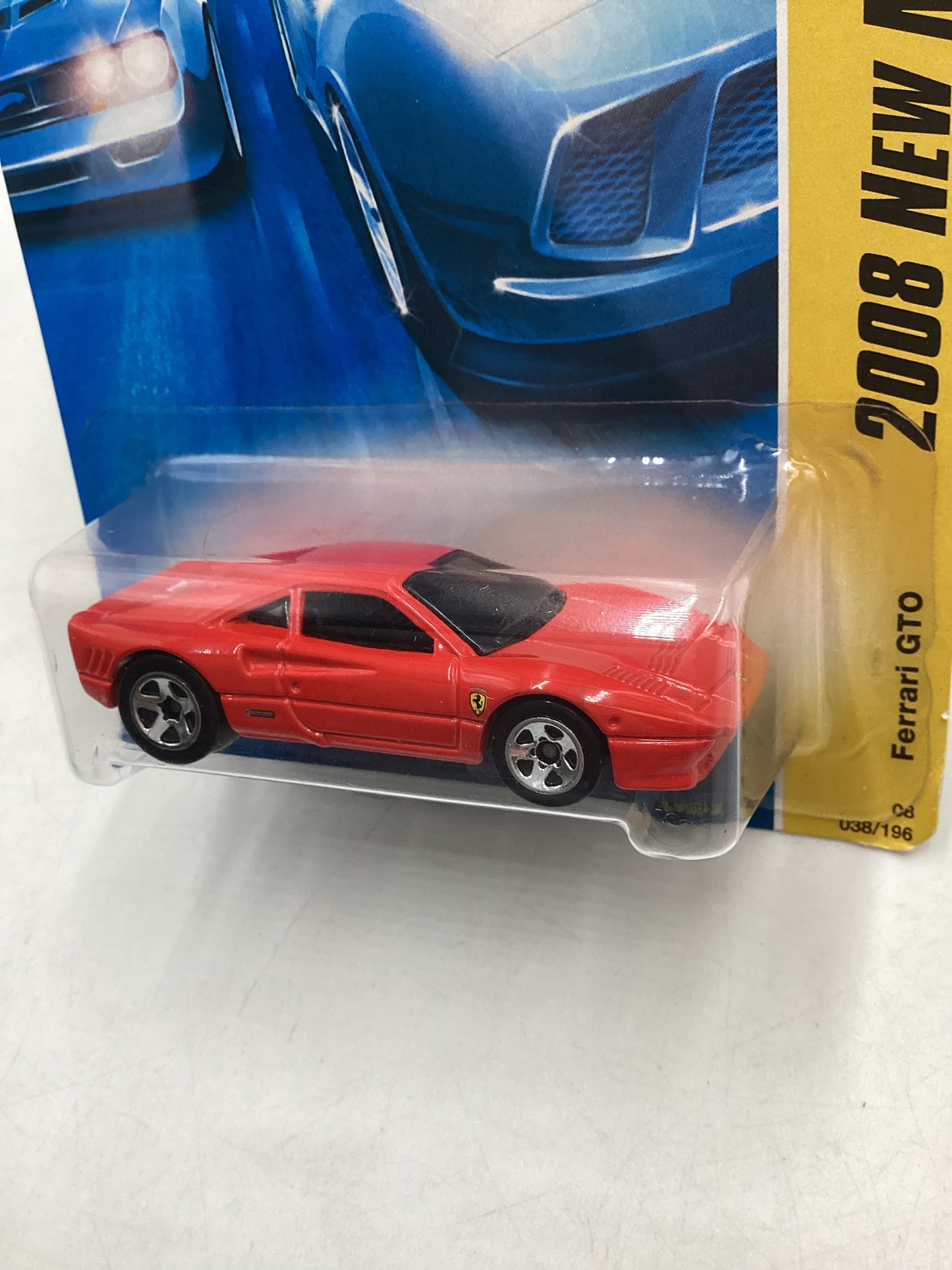 2008 Hot Wheels #038 Ferrari GTO Red (SR)