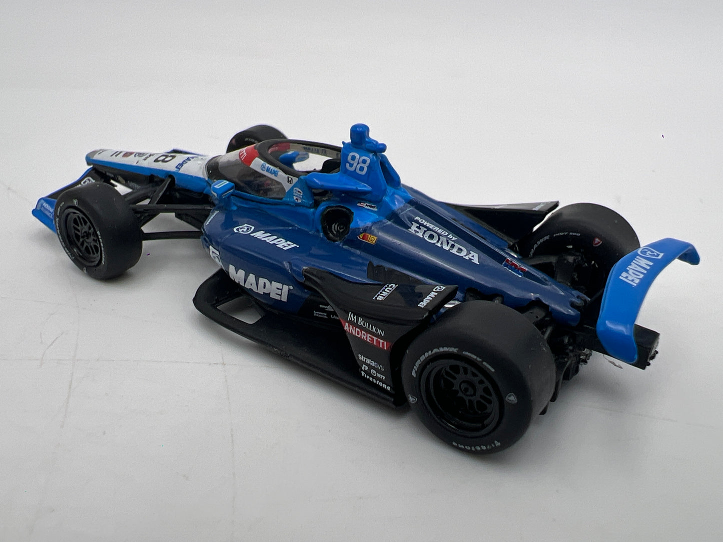 IXO Models 1/64 NTT Indycar Series Marco Andretti #98 Mapei