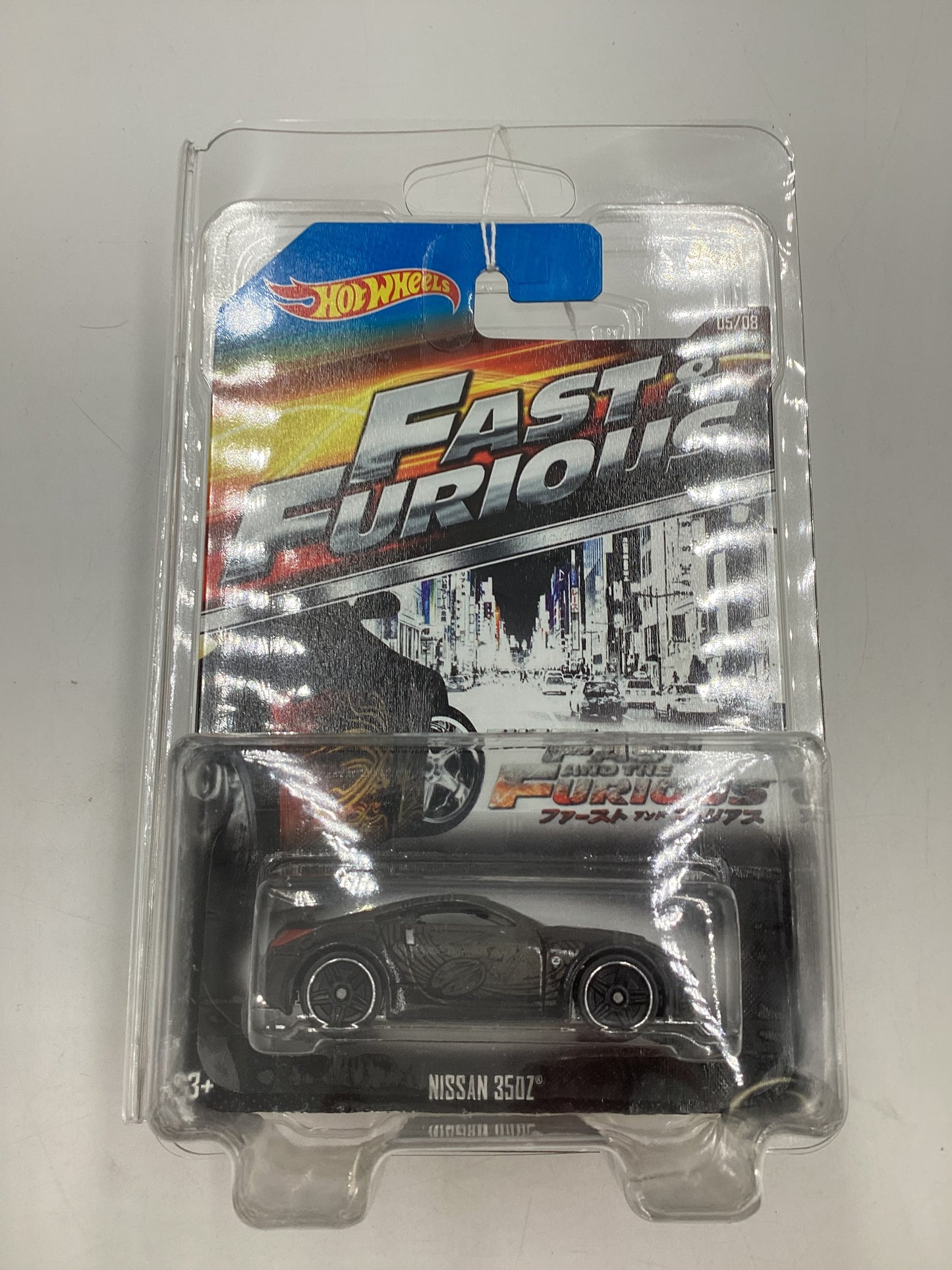 2014 Hot Wheels Fast & Furious Tokyo Drift Nissan 350Z #5 with protector 69B