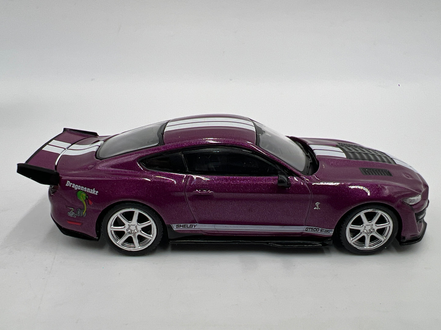 Mini GT MiJo Exclusive #696 Shelby GT500 Dragon Snake Concept Fuchsia Metallic