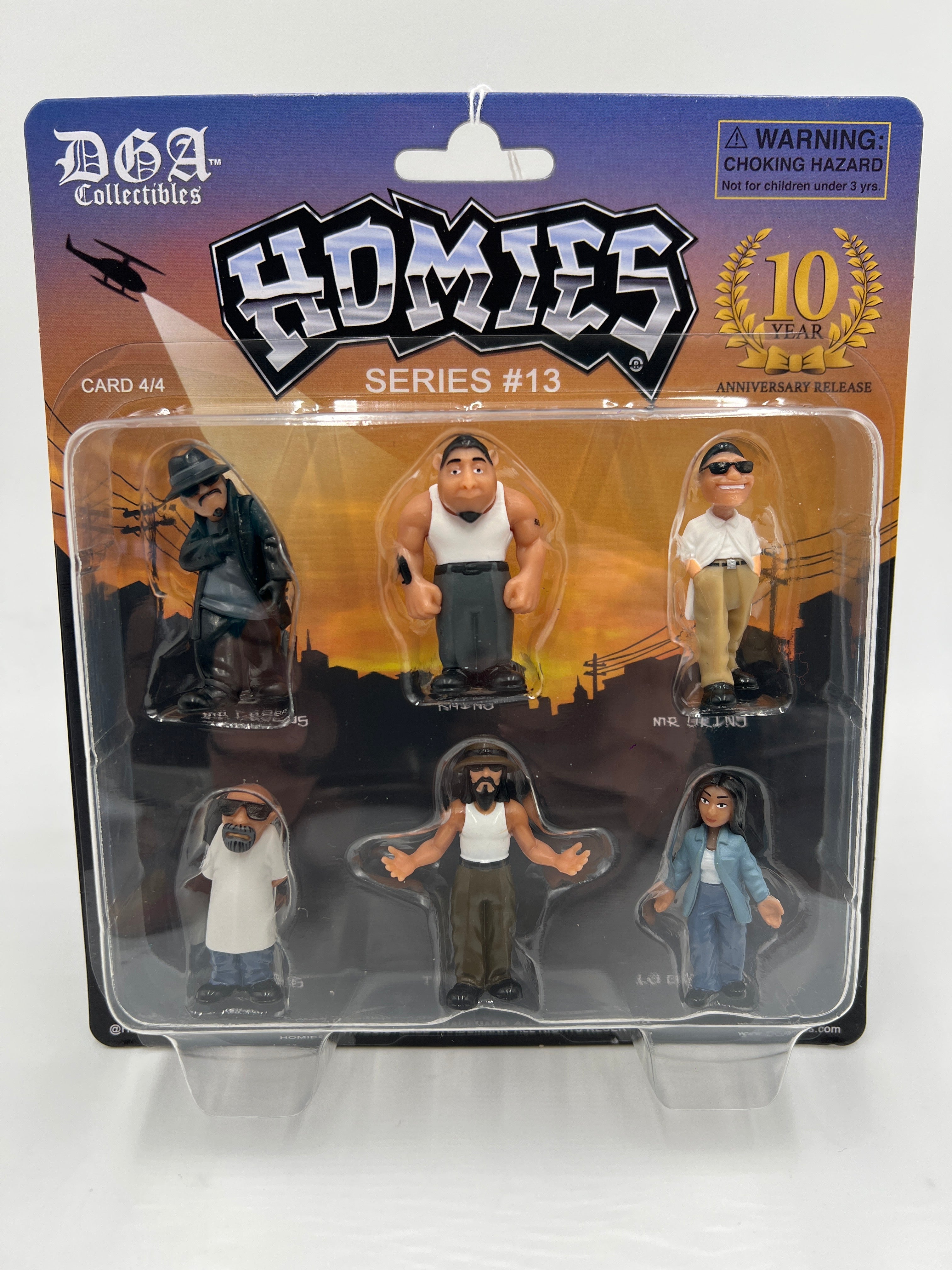 DGA Collectibles Homies 10 Year Anniversary Release Series #13