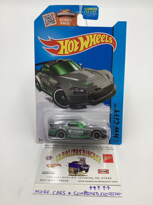 2015 Hot wheels HW City #17 Honda S2000 Gray Kmart Exclusive SR