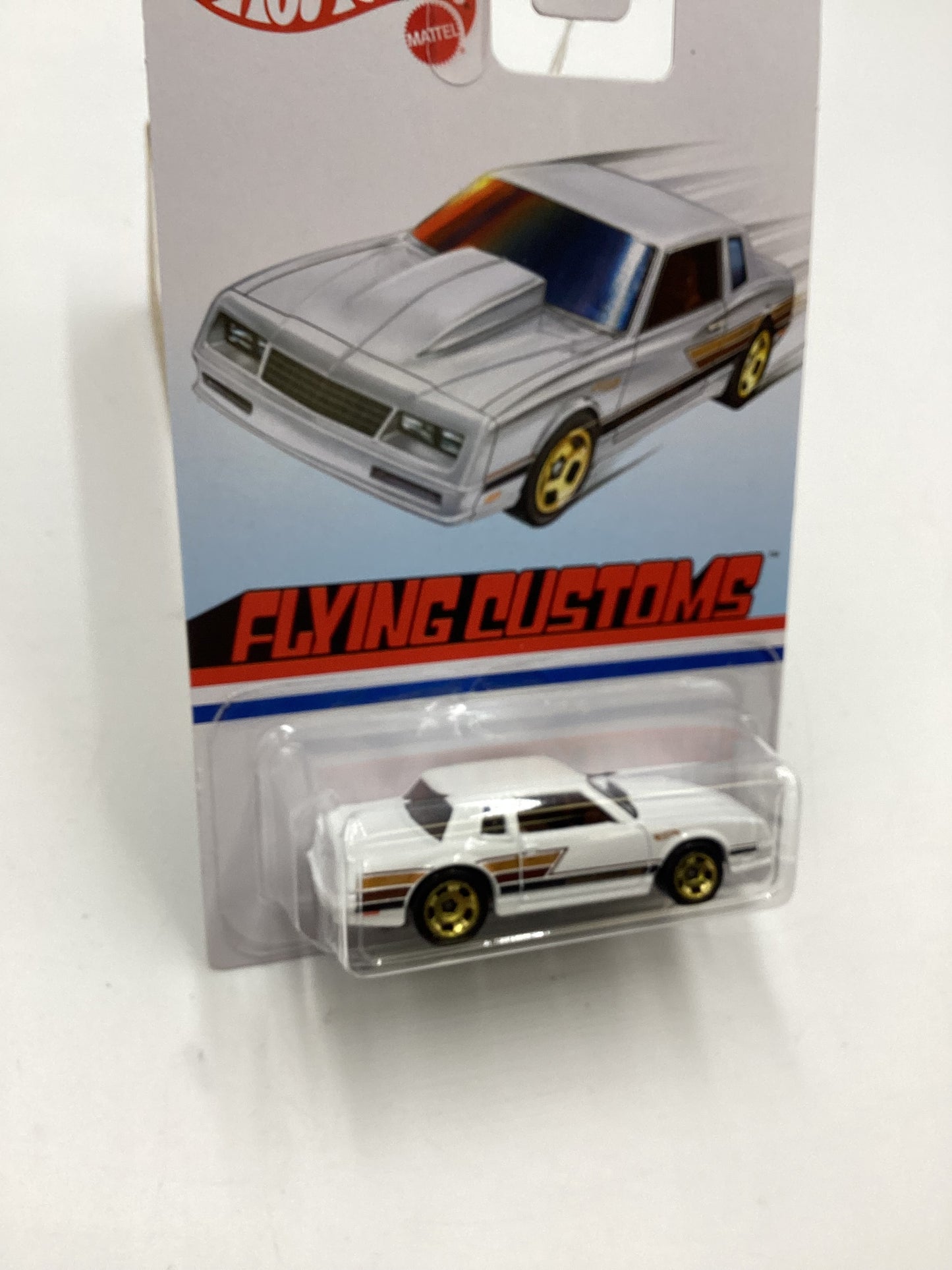 Hot Wheels Target Exclusive Flying Customs 86 Monte Carlo SS White 156A
