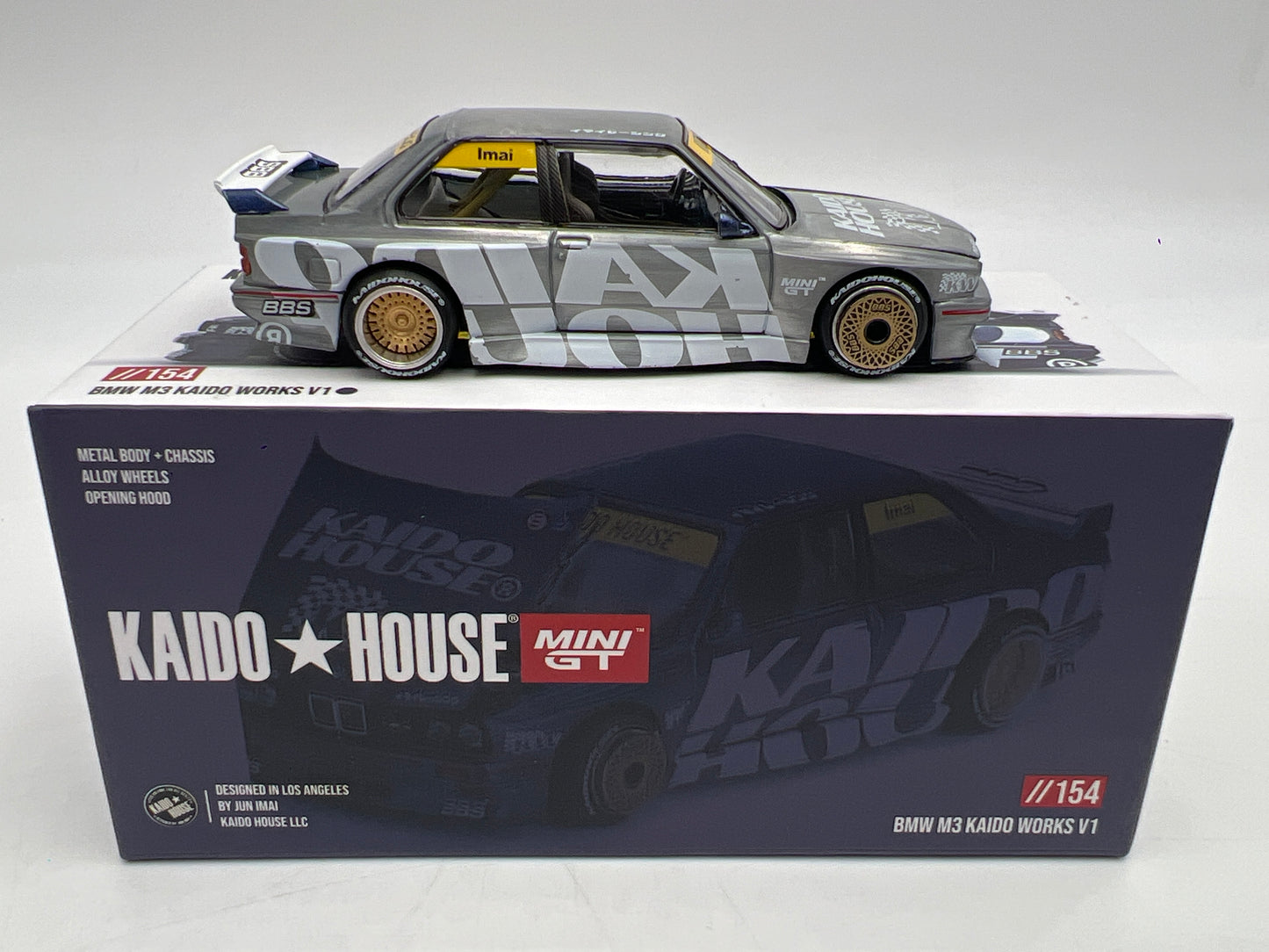 Mini GT Kaido House #154 CHASE BMW M3 Kaido Works V1