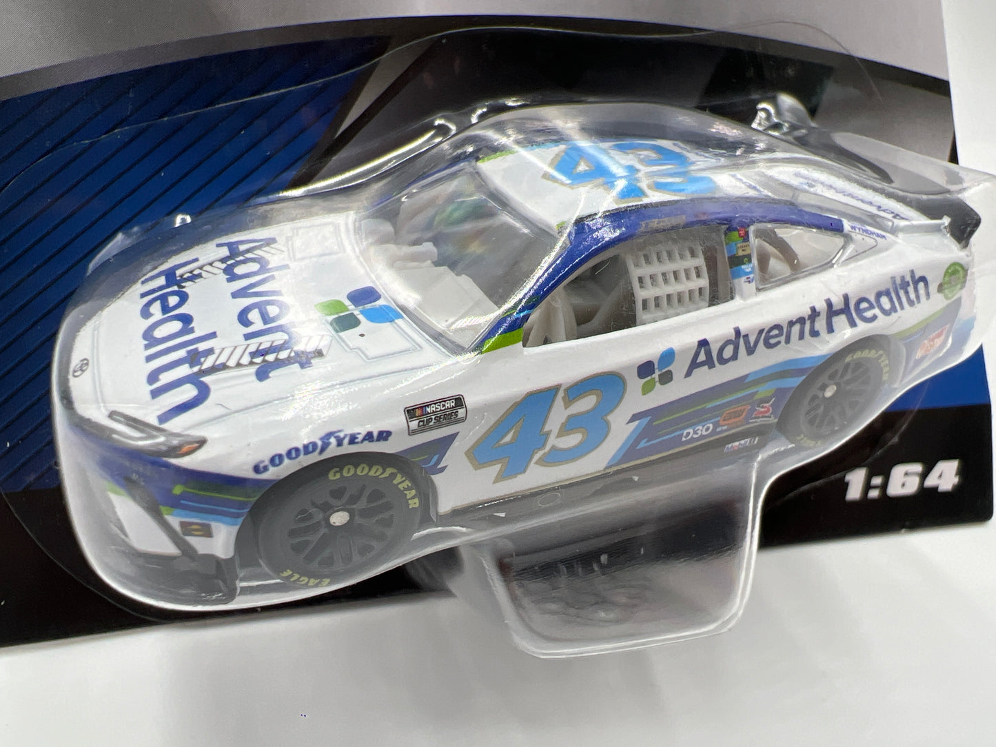 2024 Nascar Authentics Wave 7 #43 Erik Jones White SR