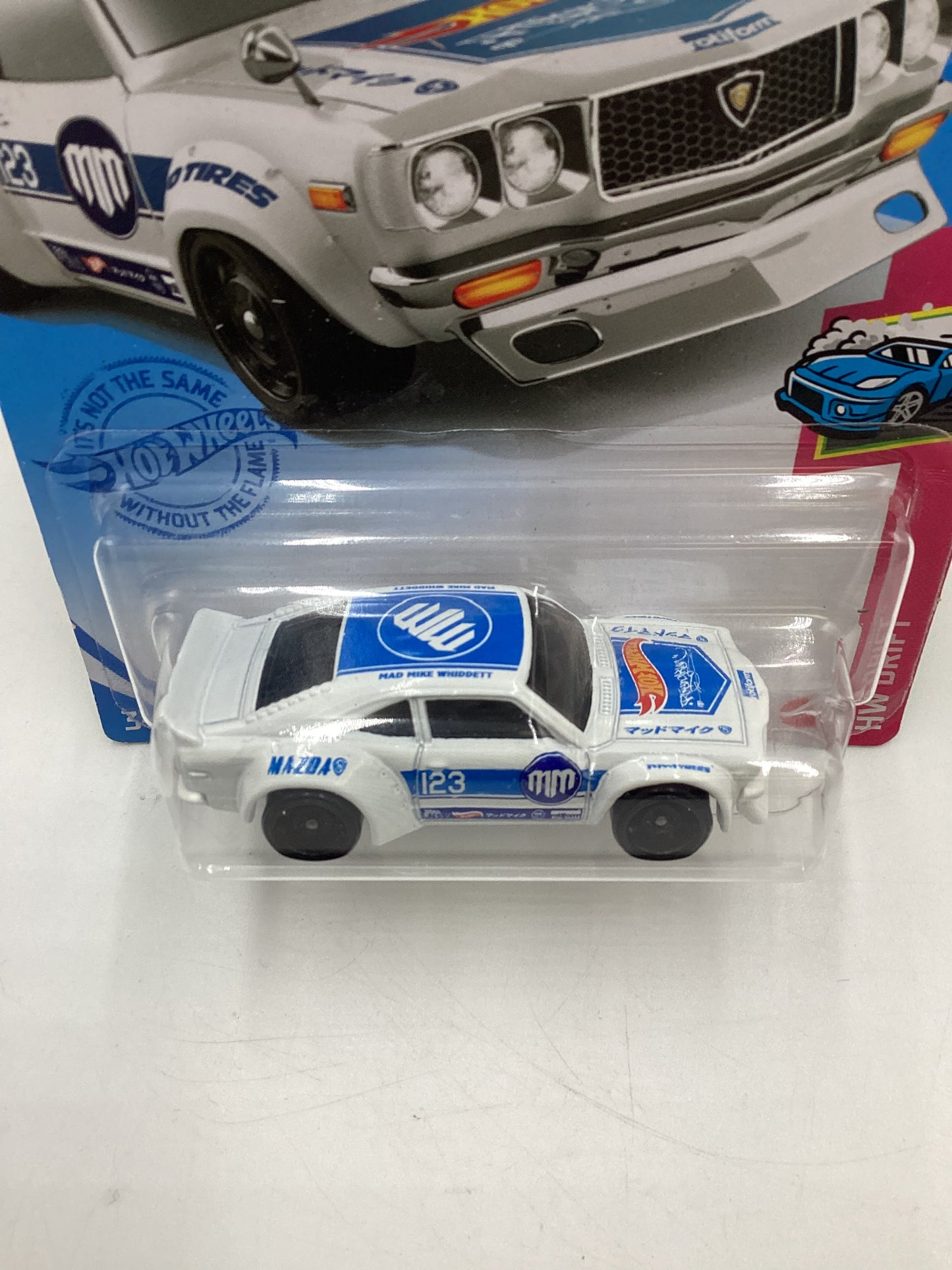 Hot Wheels 2021 HW Drift #137 Mazda RX-3 White 87D