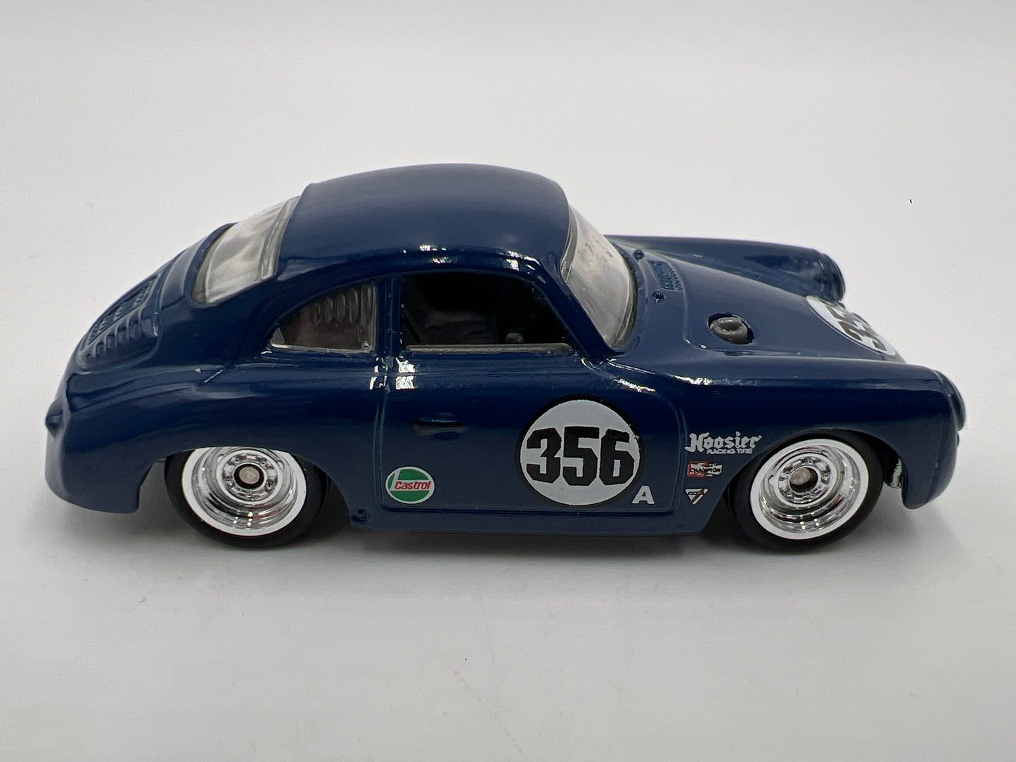 Hot Wheels Premium Air Cooled Porsche 356A Outlaw Blue Loose