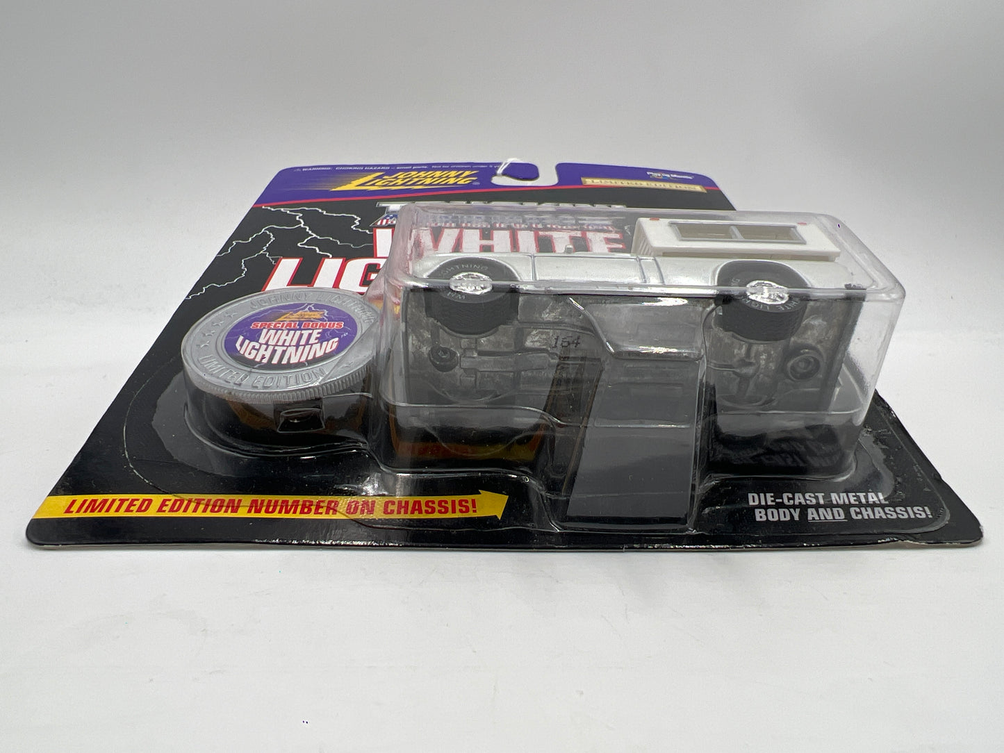 Johnny Lightning White Lightning Chase Truckin America #164 60s Studebaker Champ White