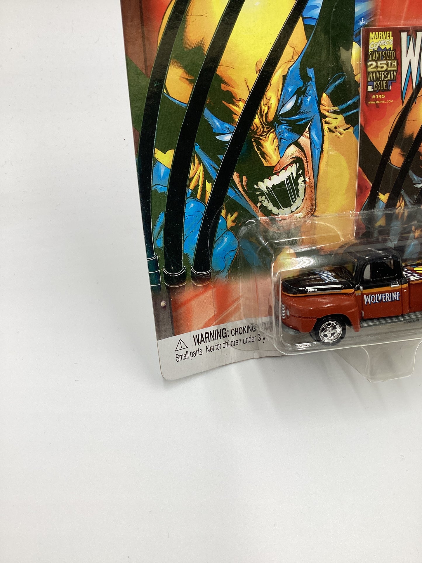 Johnny Lightning Marvel Wolverine #17 50 Ford F1 Pickup Brown *Card Not Perfect* 230A