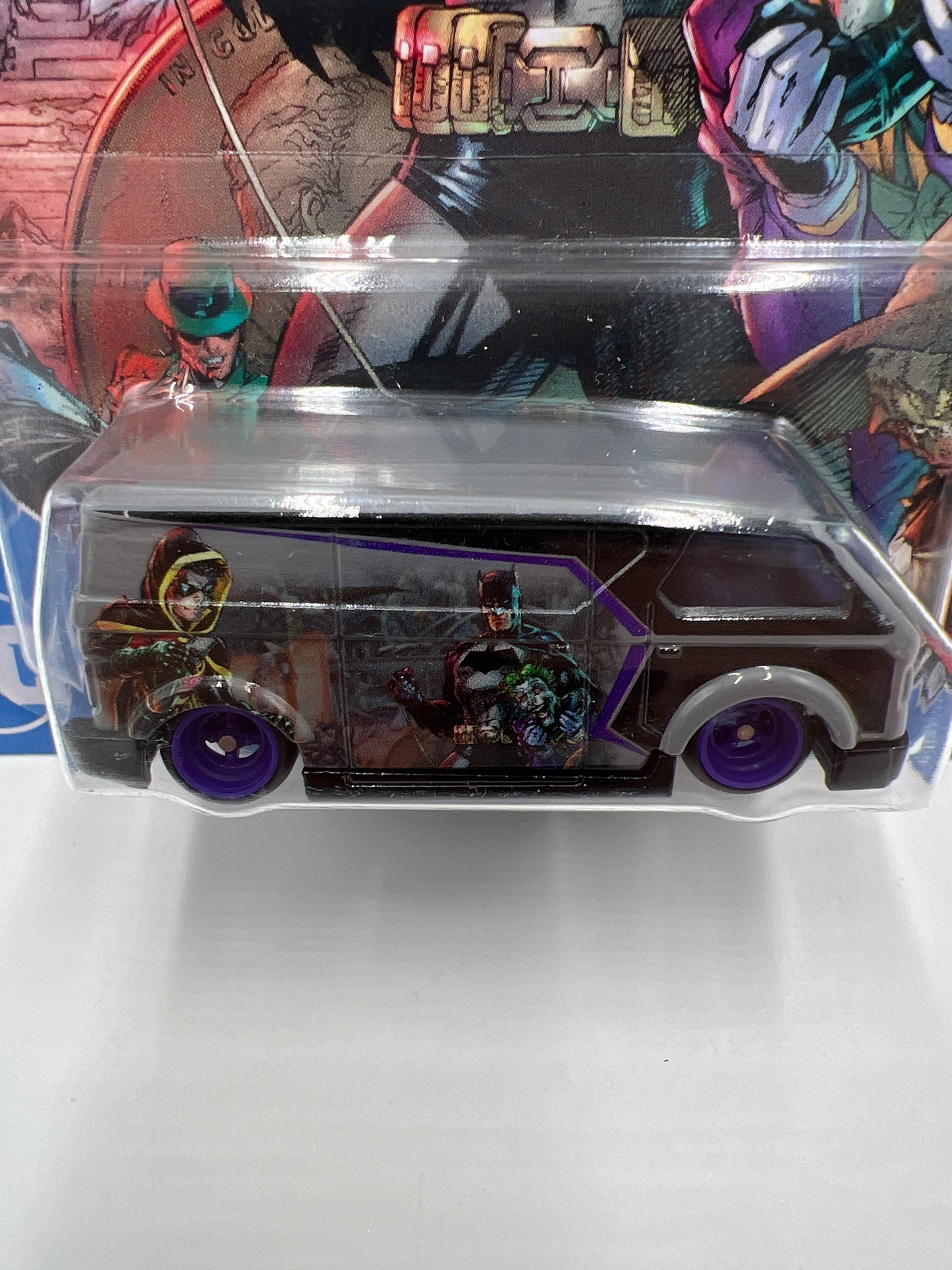 2022 Hot Wheels DC #4 MBK Van Batman Gray/Black 254i