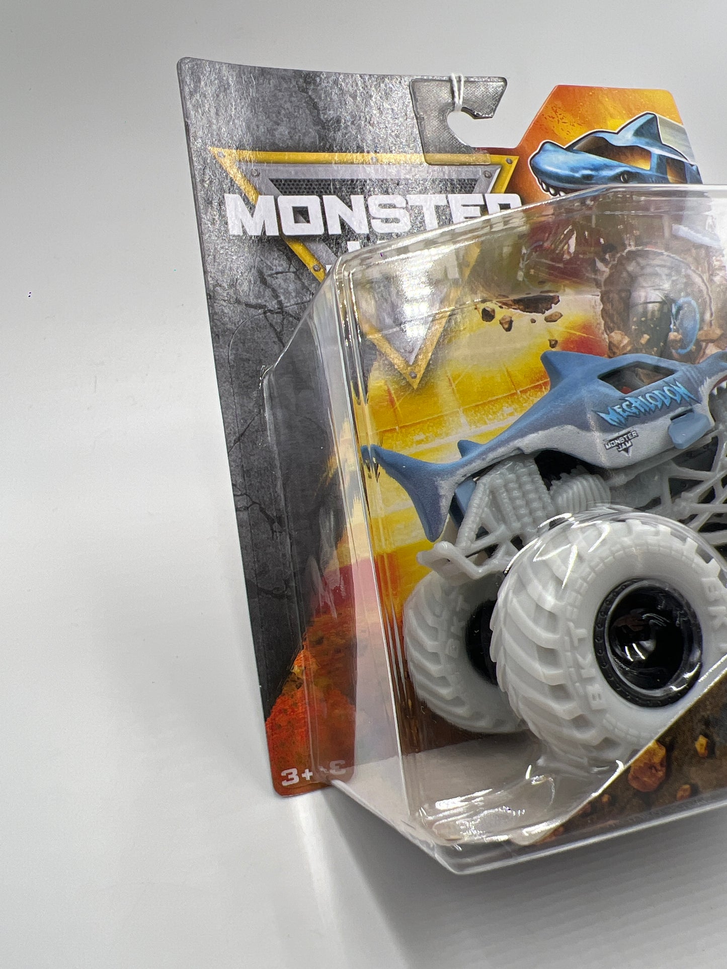 Monster Jam Series 1 Megalodon Blue W/Gray Tires 129D