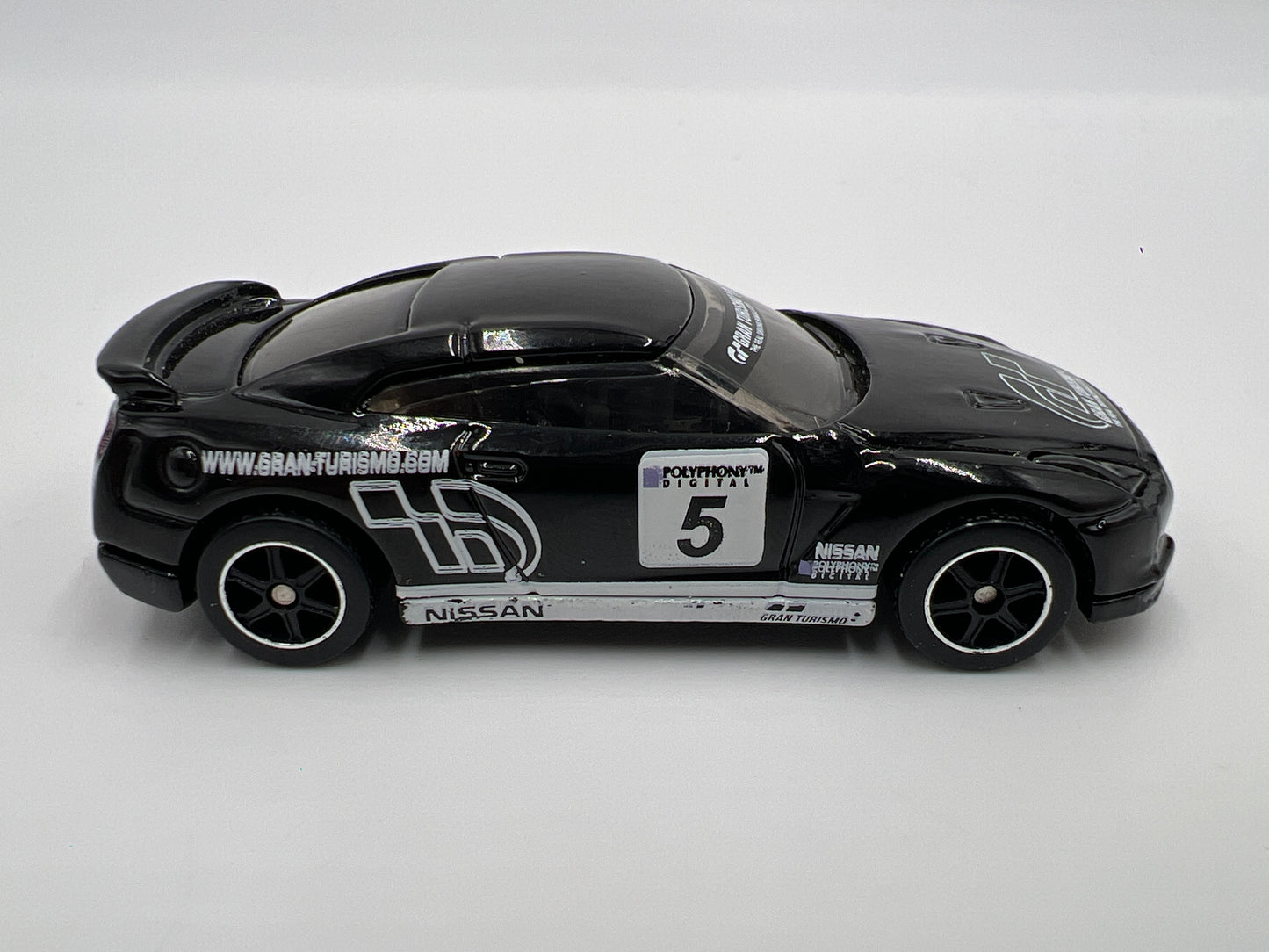 Hot Wheels 1/64 Premium Gran Turismo Nissan GT-R R35 Black Loose