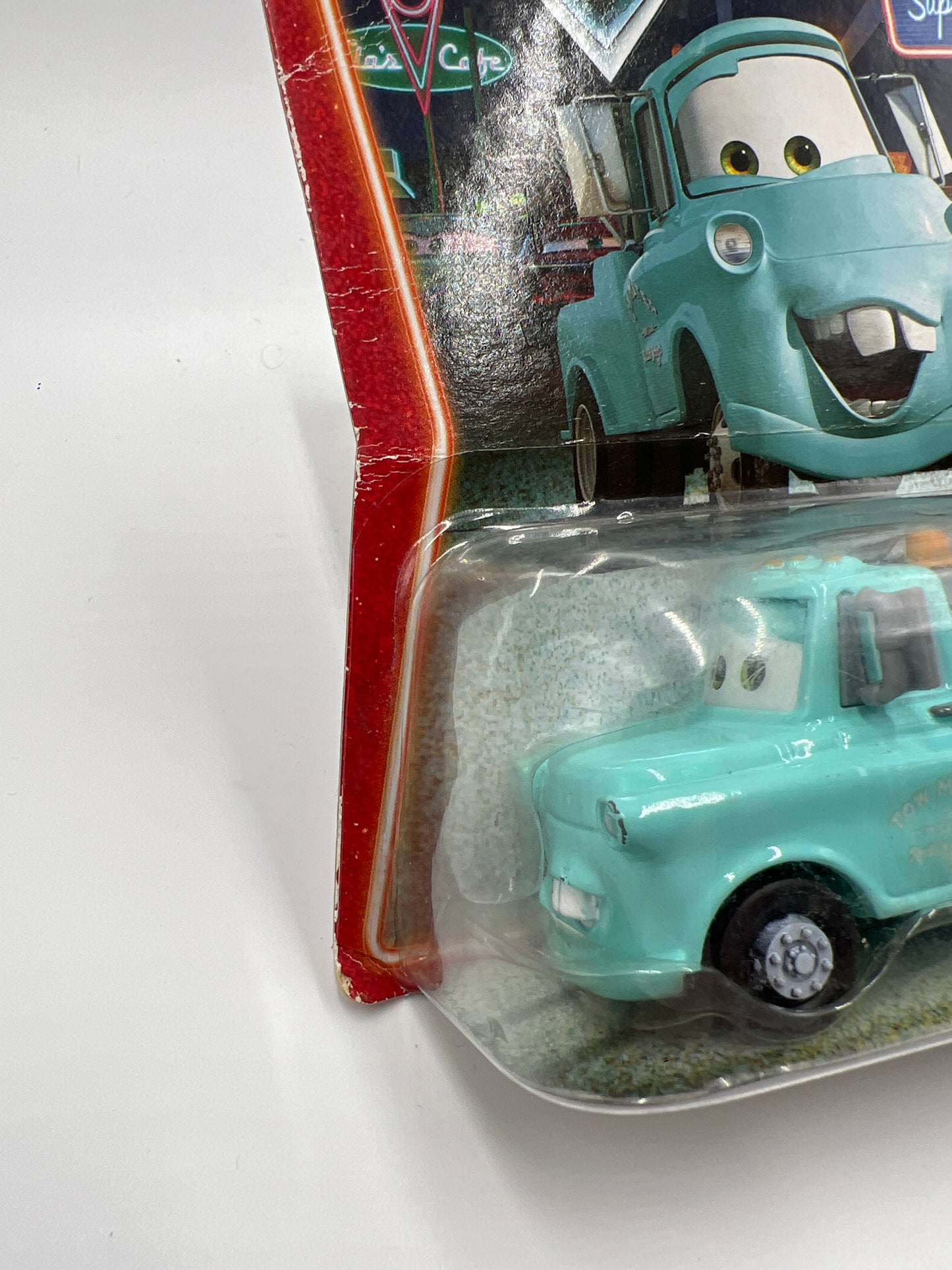 Disney Pixar Cars Supercharged Brand New Mater Light Blue Bad Card 140A