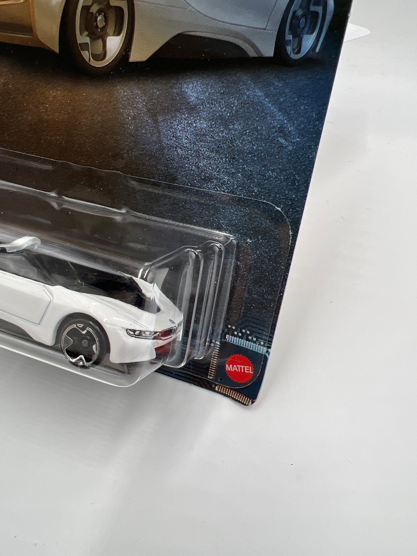 2025 Hot Wheels Silver Series Hybrid Speed #1 BMW i8 Roadster White 150A