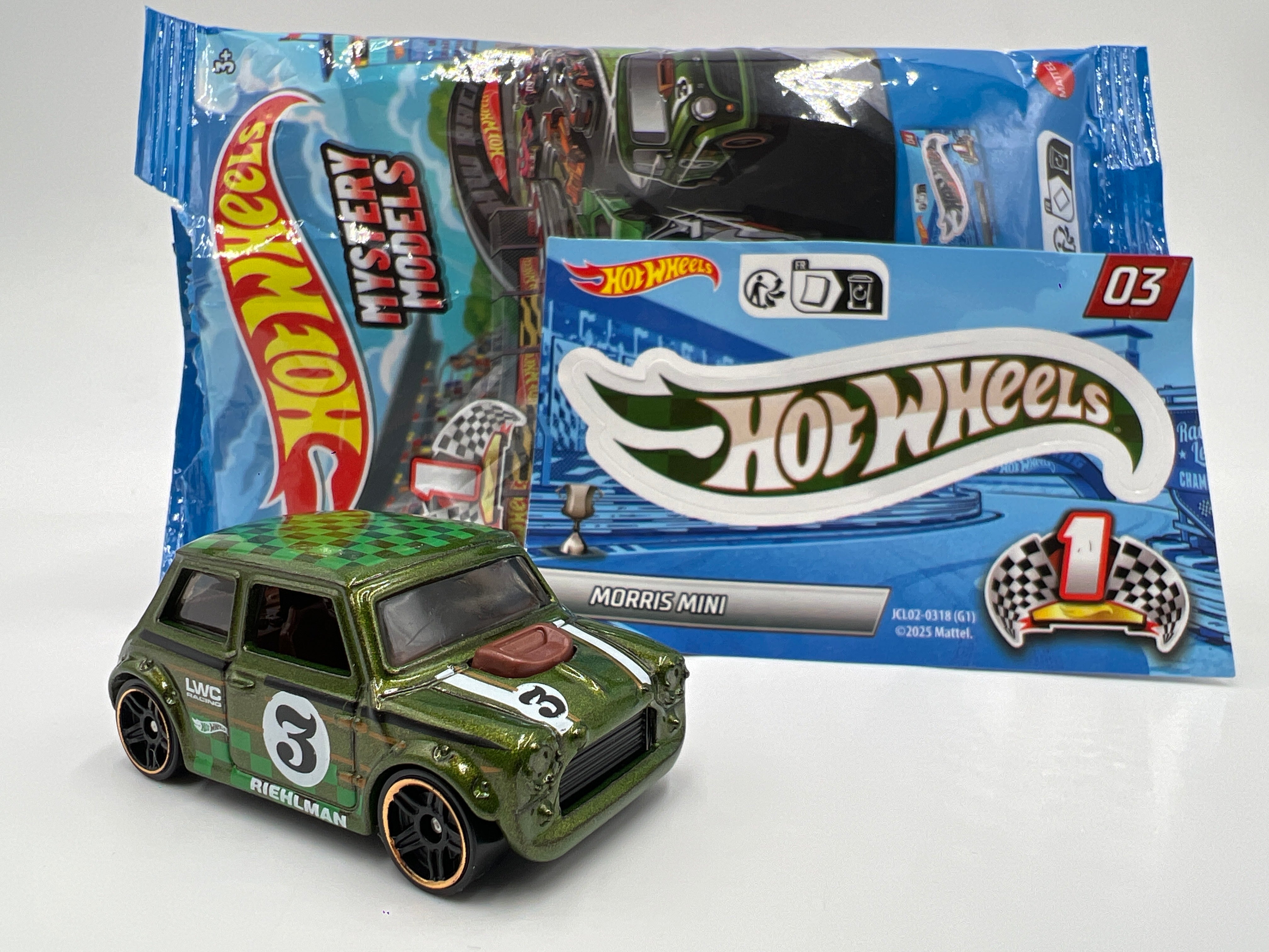 2025 Hot Wheels Mystery Models Series 1 #3 Chase Morris Mini Green