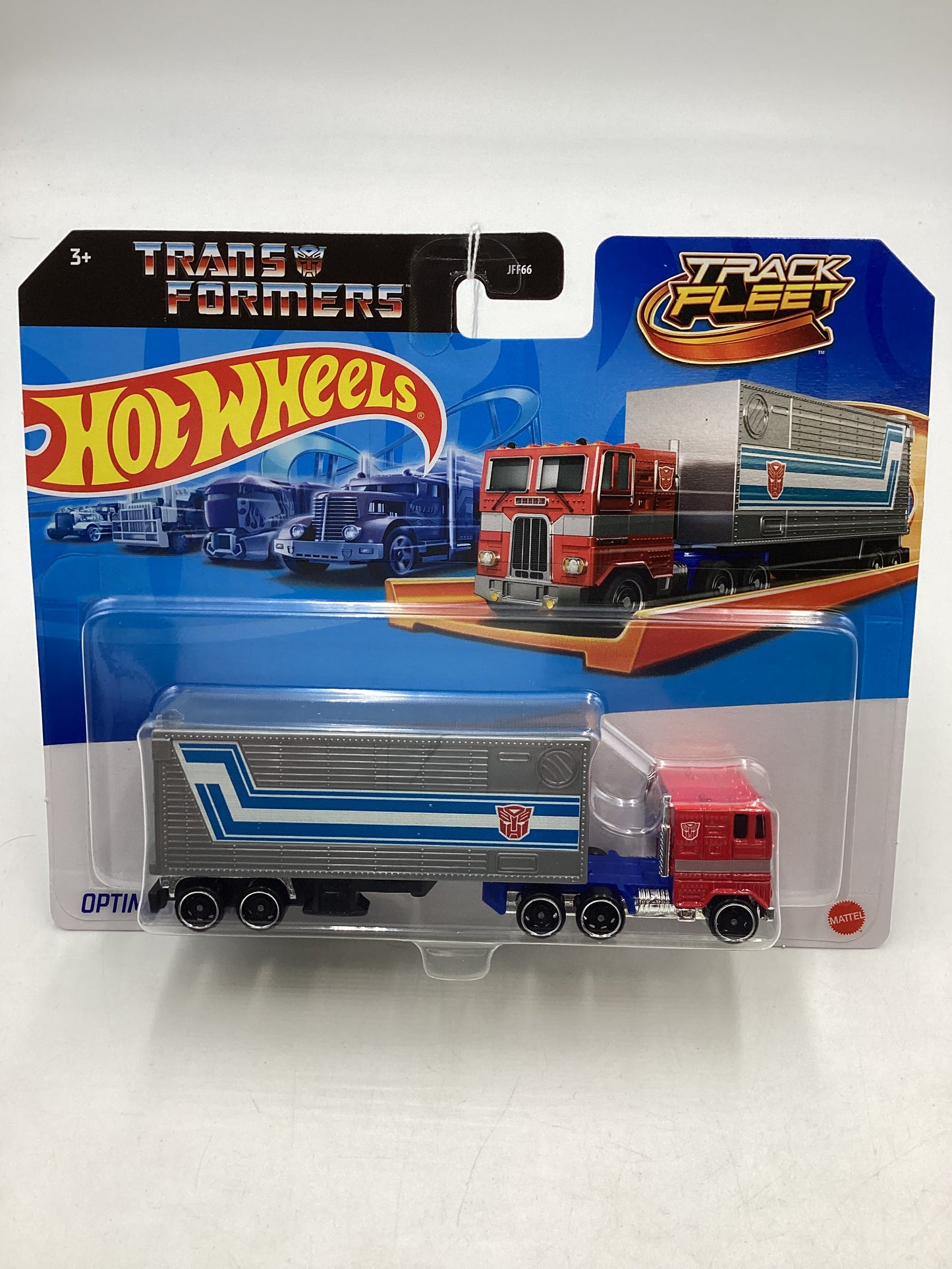 2024 Hot Wheels Track Fleet Optimus Prime see description SR