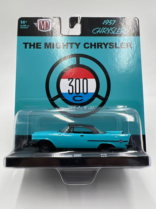 M2 Machines Auto-Drivers 1957 Chrysler 300C Blue R119 192C