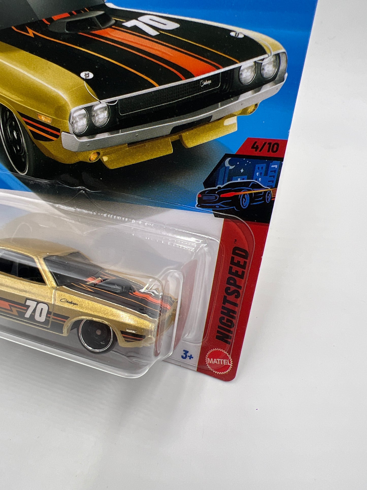 2026 Hot Wheels B Case Nightspeed #36 70 Dodge Hemi Challenger Gold