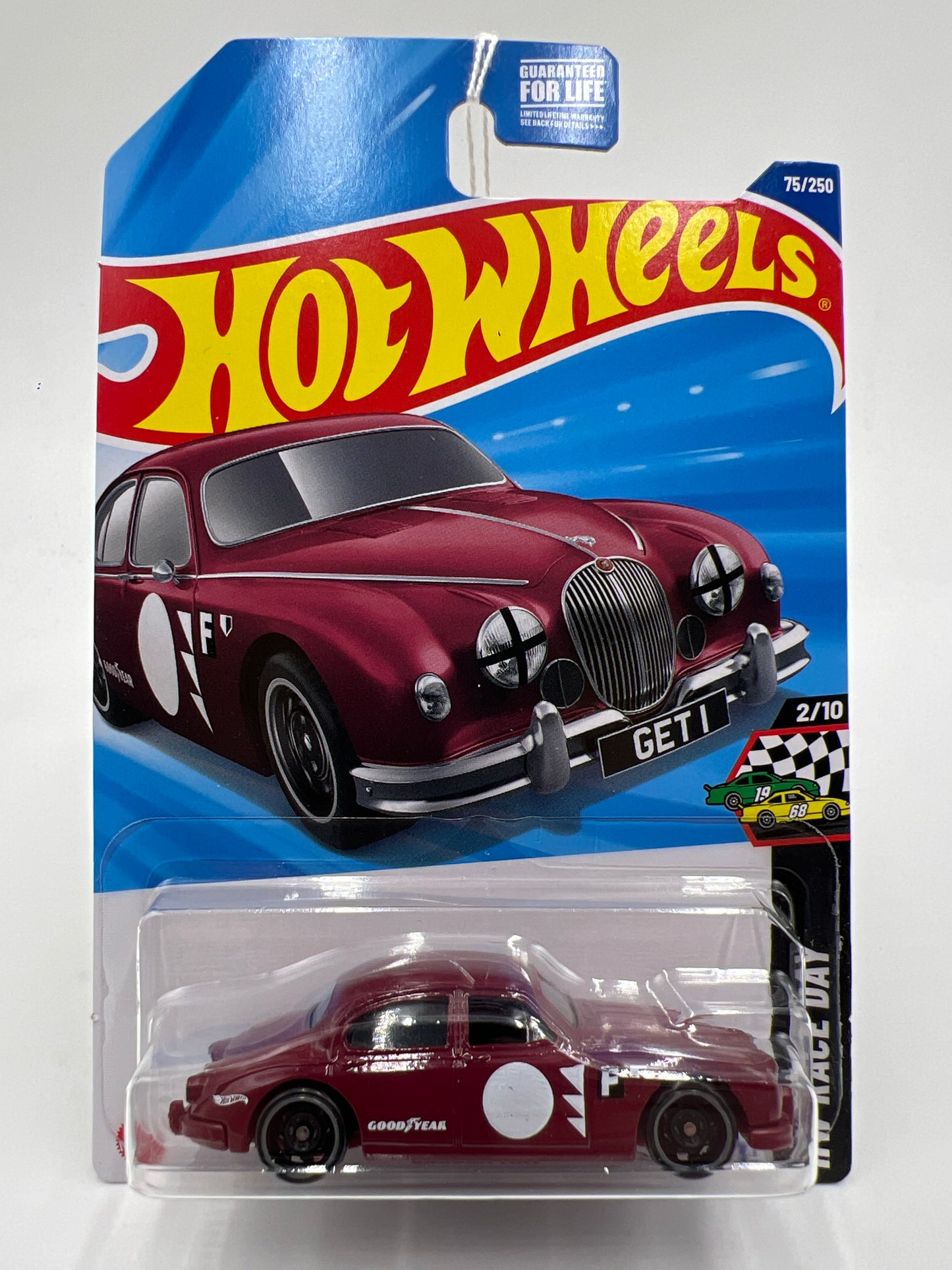2025 Hot Wheels C Case #75 Jaguar MK1 Red 65C