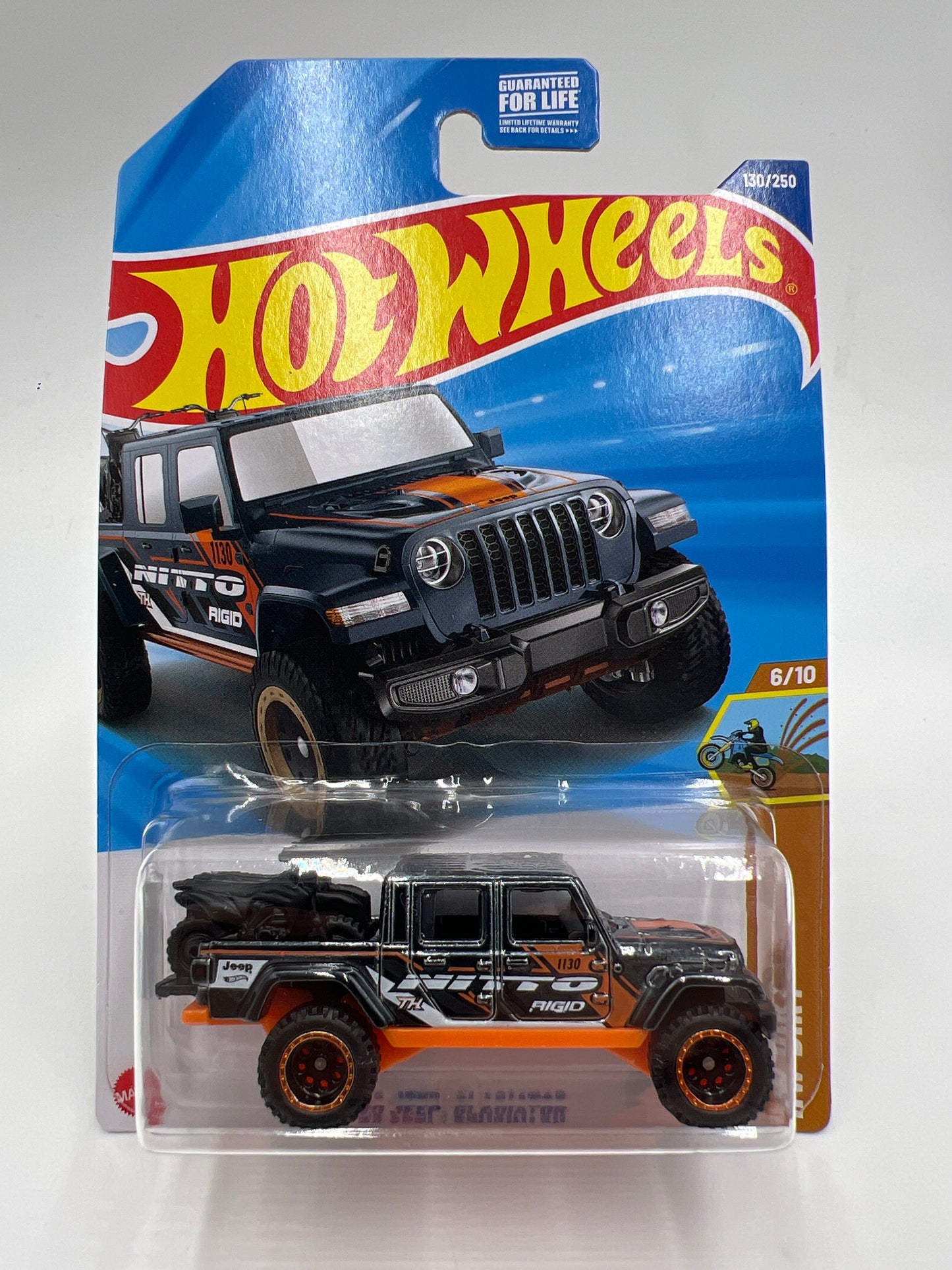 2025 Hot Wheels F Case Super Treasure Hunt #130 20 Jeep Gladiator Nitto W/Protector