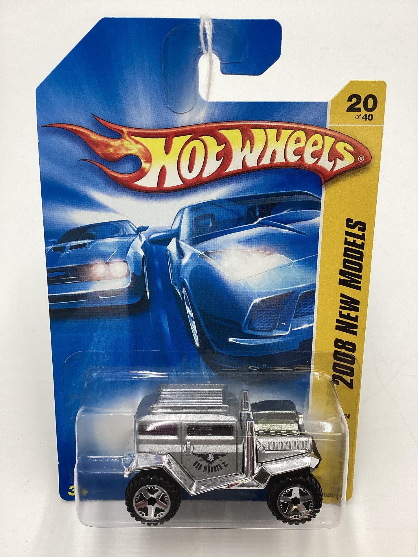 2008 Hot Wheels New Models #20 Bad Mudder 2 Silver 110i