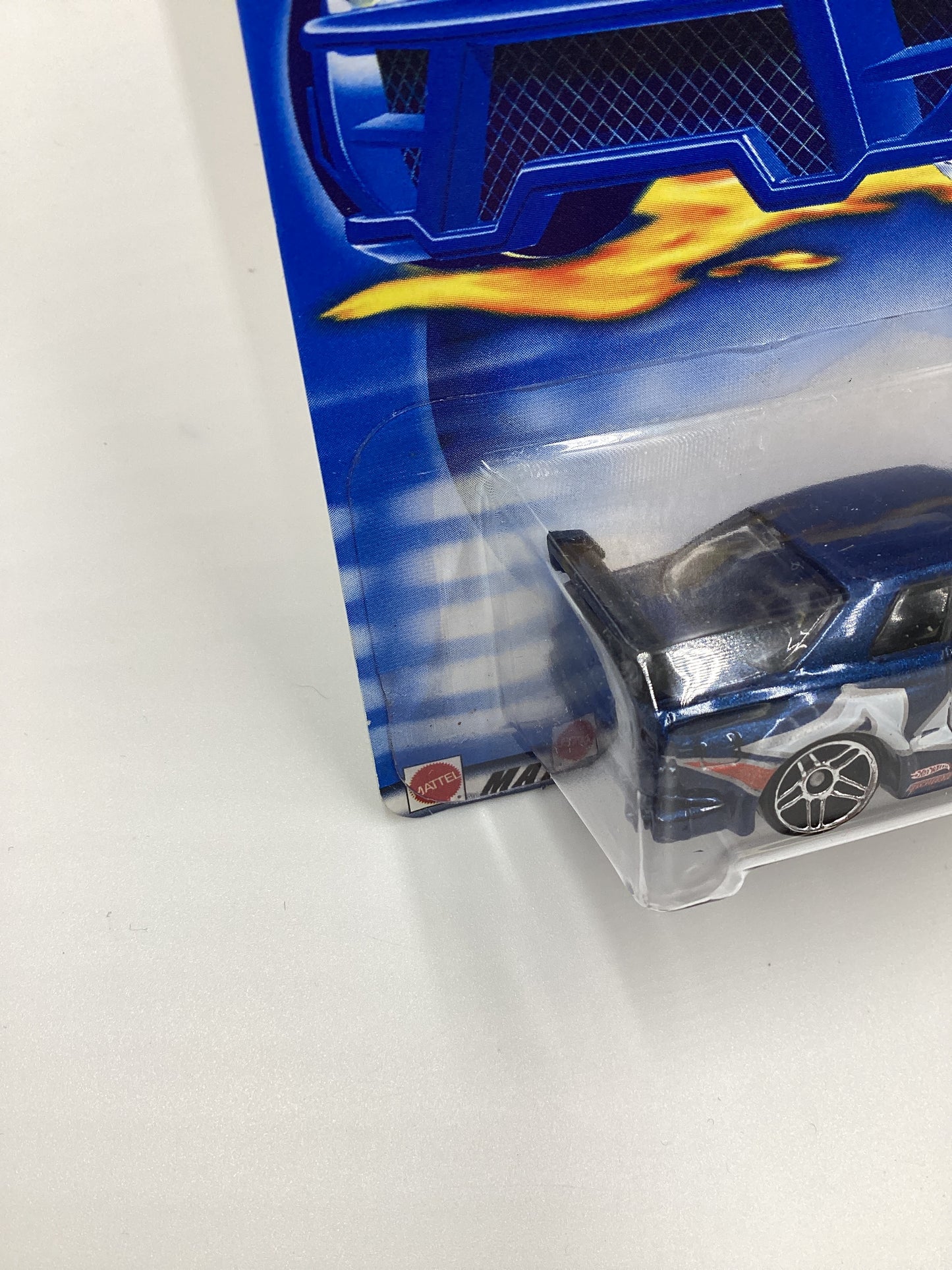 2002 Hot Wheels First Editions #019 Nissan Skyline Blue HTF PR5 Wheels W/Protector SR