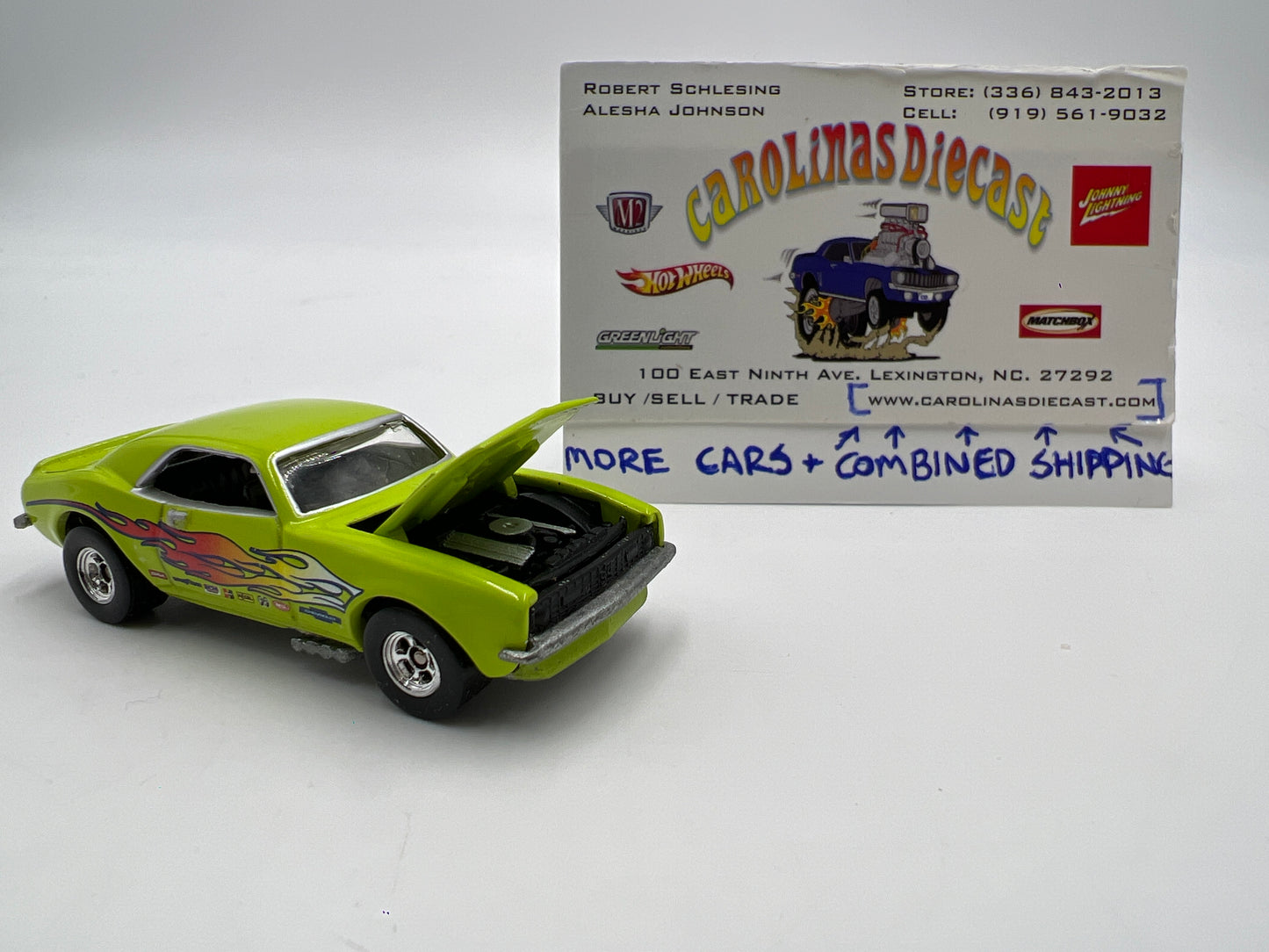 Hot Wheels 100% Premium Heavy Chevy Lime Green Loose