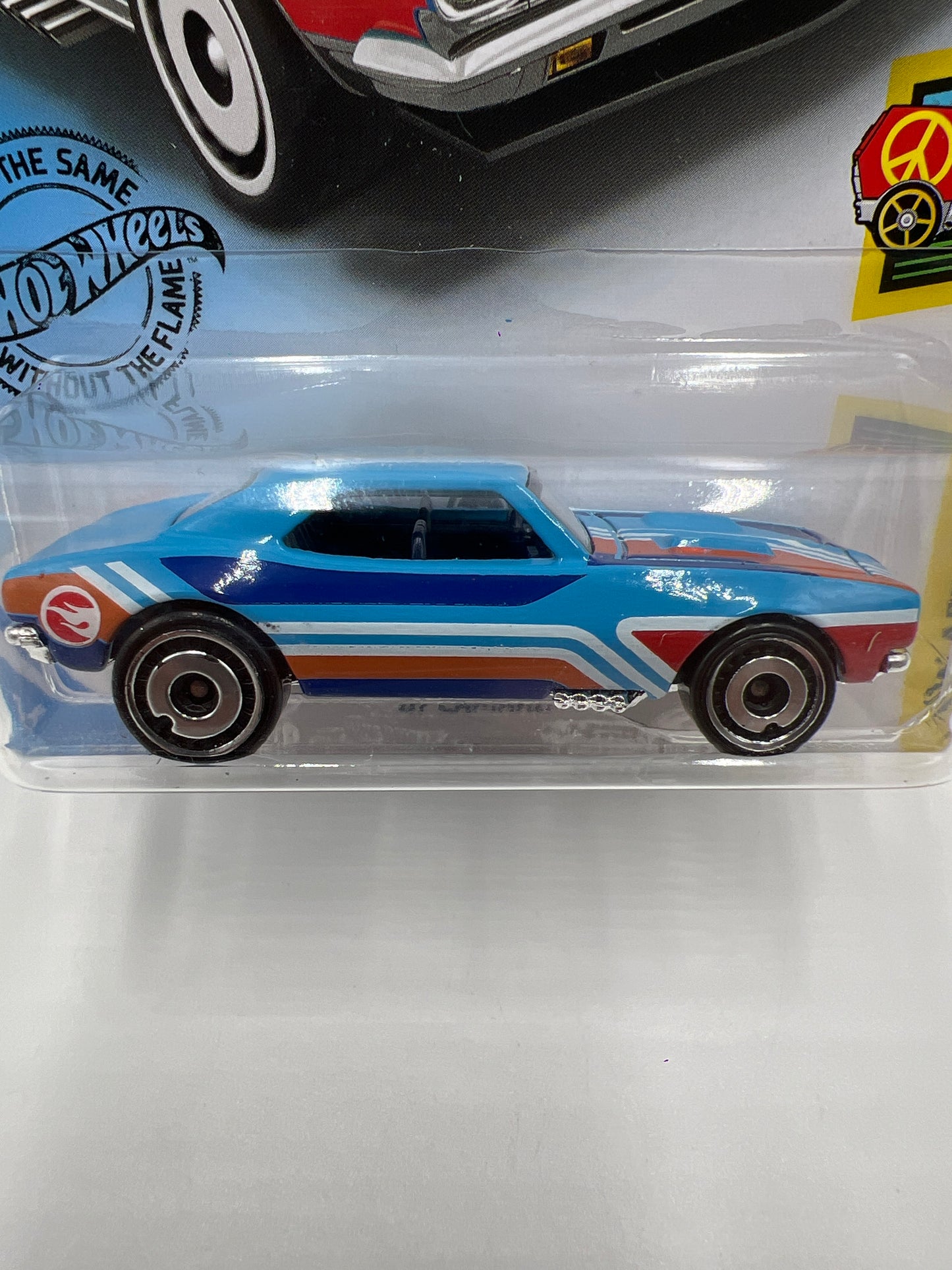 2019 Hot Wheels Treasure Hunt Art Cars #248 67 Camaro Blue 282D