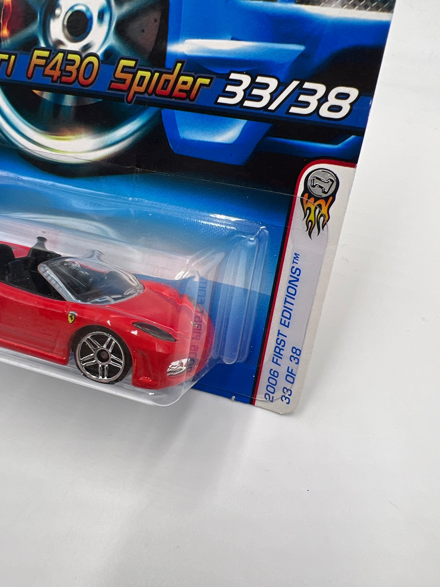 2006 Hot Wheels First Editions #33 Ferrari F430 Spider Red SR