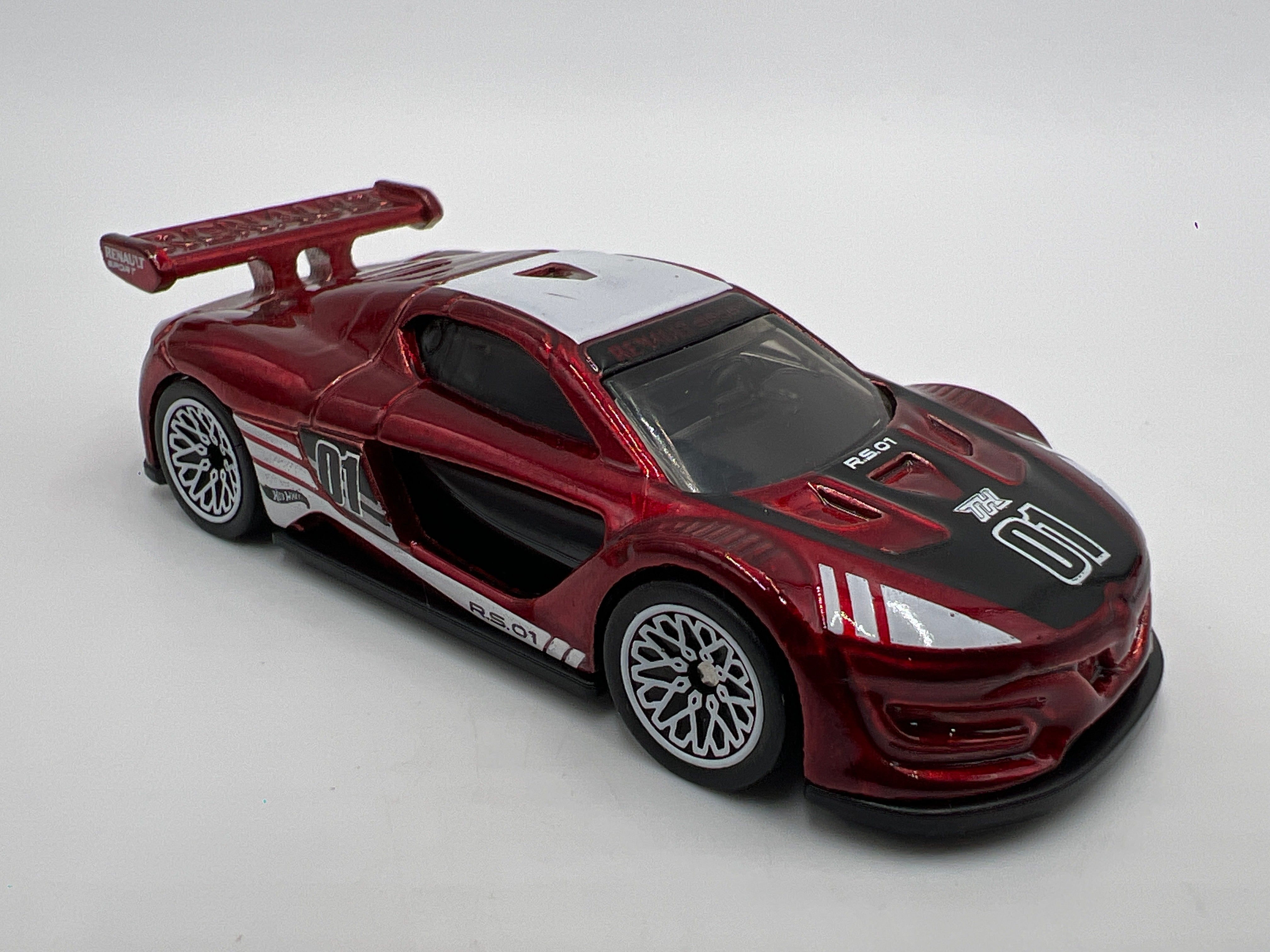 Hot Wheels 1/64 Super Treasure Hunt Renault Sport RS 01 Red Loose