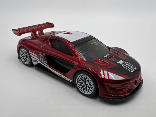 Hot Wheels 1/64 Super Treasure Hunt Renault Sport RS 01 Red Loose