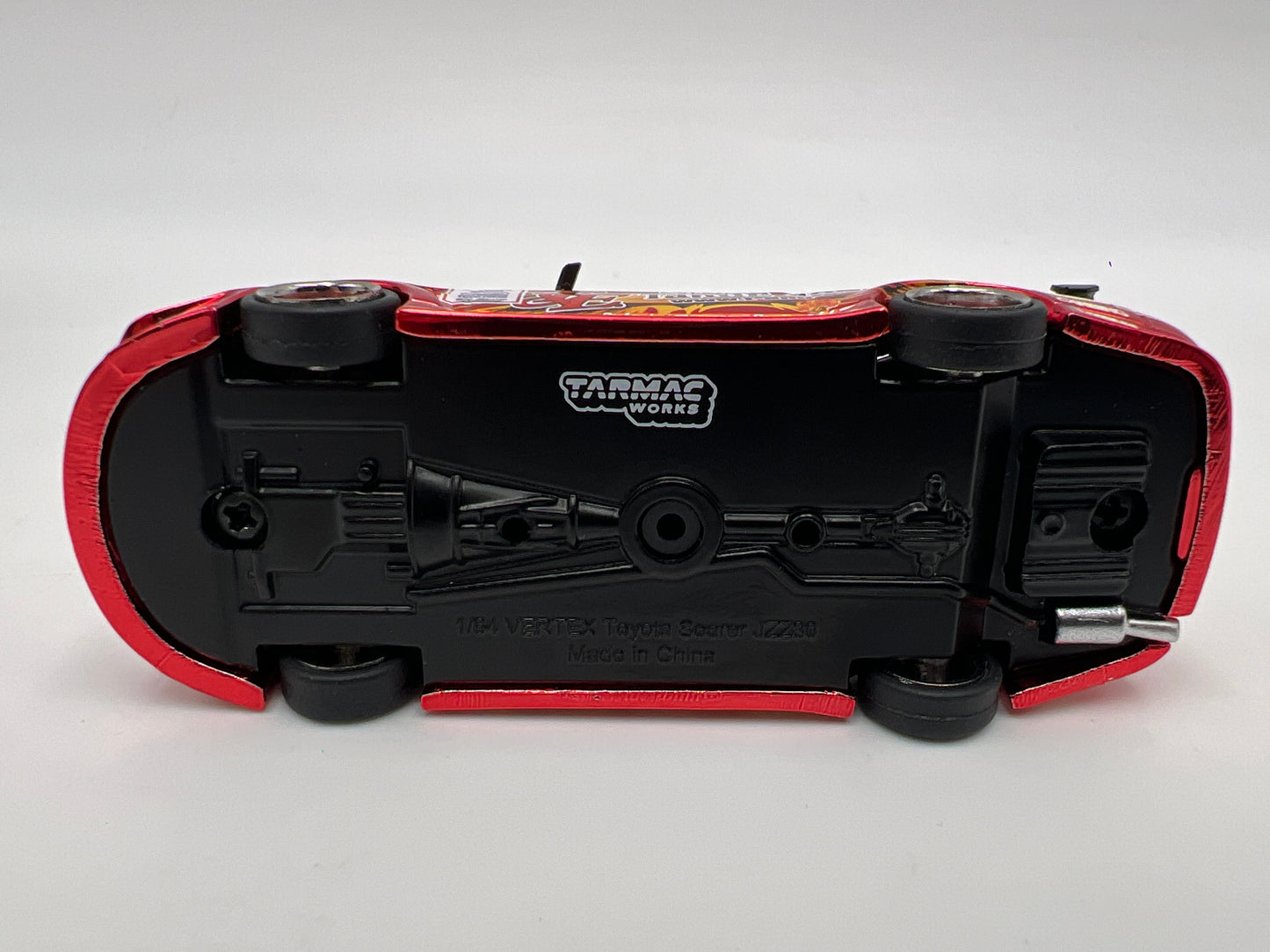 Tarmac Works x VERTEX Special Edition Vertex Ridge Toyota TE3006 Soarer Chrome Red