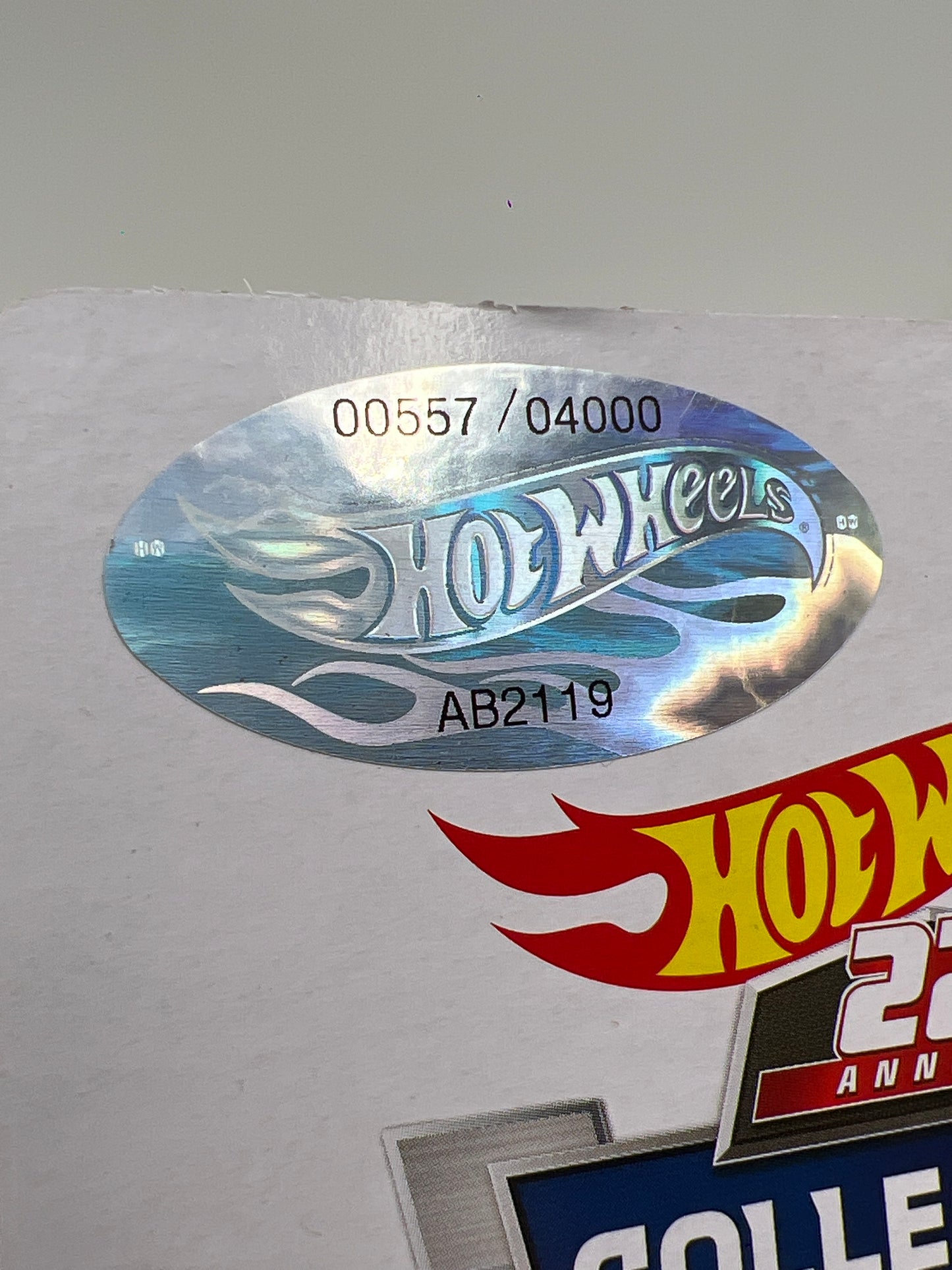 2022 Hot Wheels 22th Collectors Nationals Dinner Sticker 1993 Ford Mustang Cobra R W/Protector