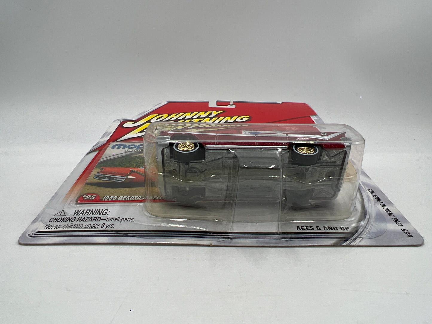 Johnny Lightning White Lightning Chase Mopar Or No Car #25 1959 DeSoto Fireflite Red