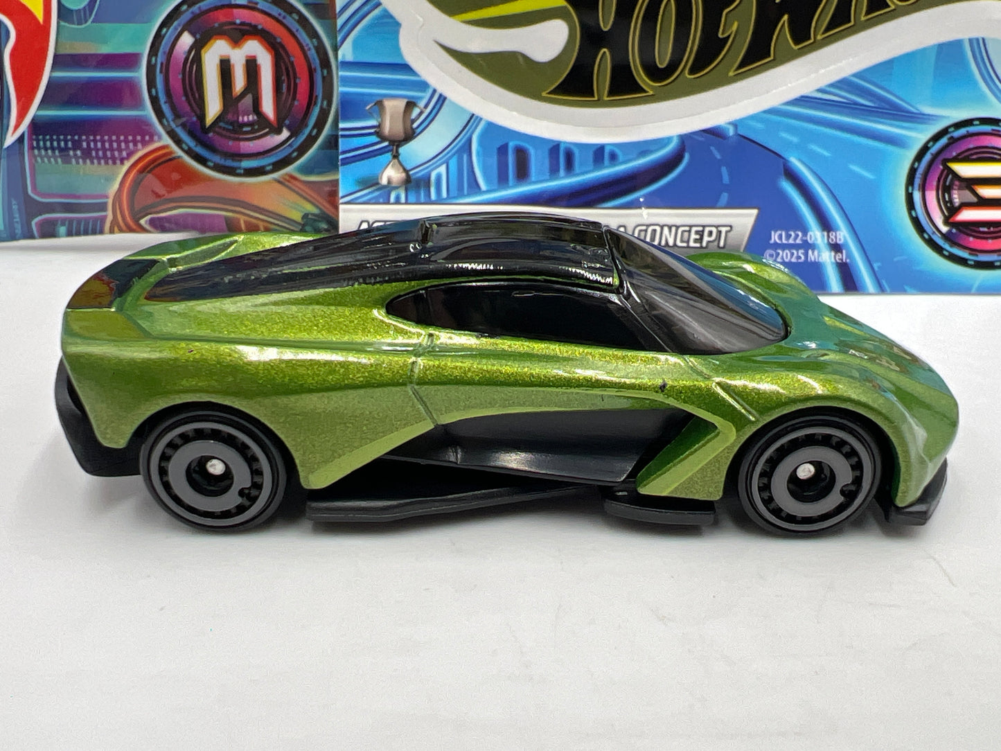 2025 Hot Wheels Mystery Models Series 3 #2 CHASE Aston Martin Valhalla Green