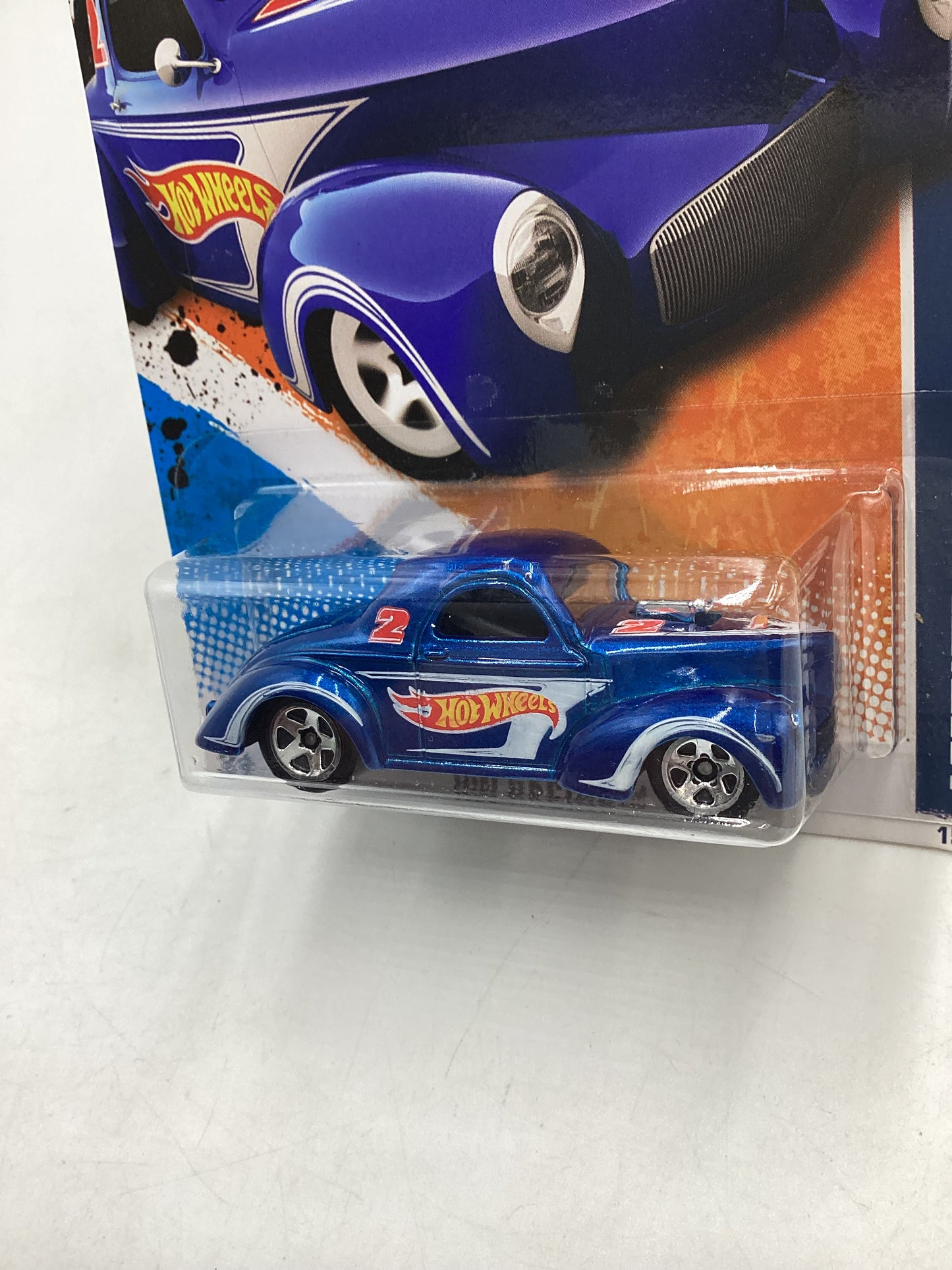 2011 Hot Wheels #152 41 Willys Blue 25A