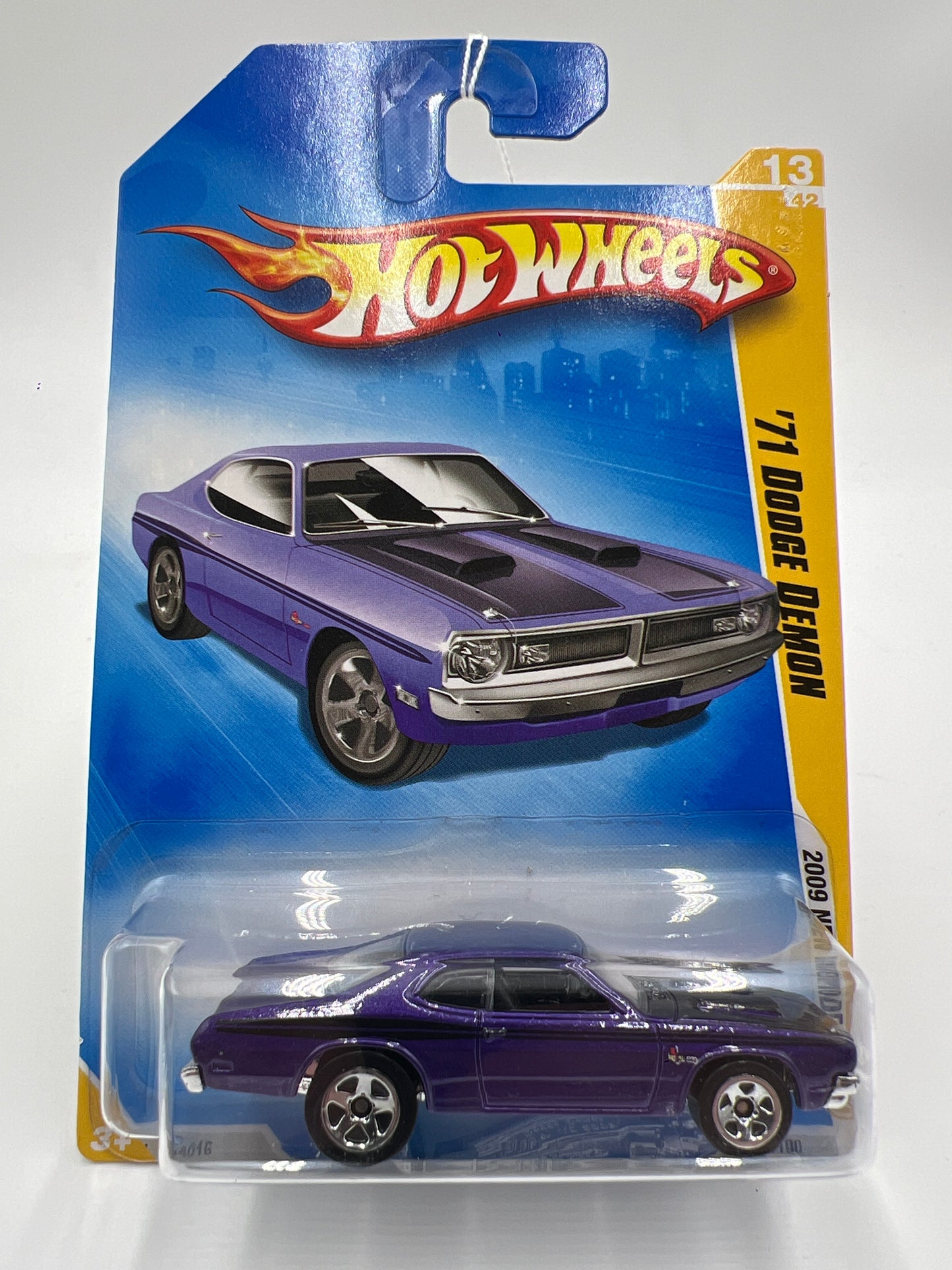 2009 Hot Wheels New Models #13 71 Dodge Demon Purple 50E