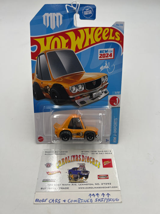 2024 Hot Wheels H Case #156 Mazda RX3 Tooned 86G