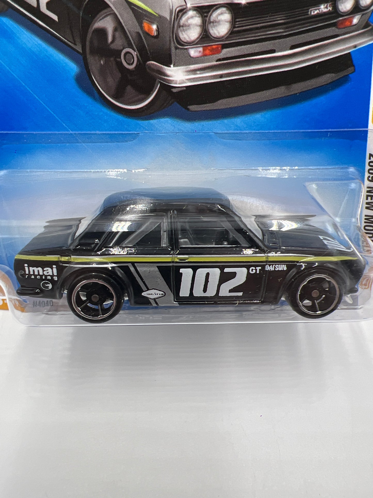 2009 Hot Wheels New Models #37 Datsun Bluebird 510 Black SR