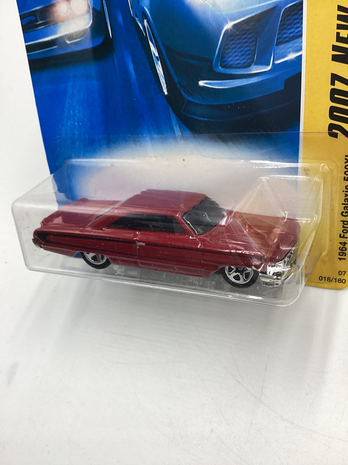 2007 Hot Wheels New Models #18 1964 Ford Galaxie 500XL Red 26D