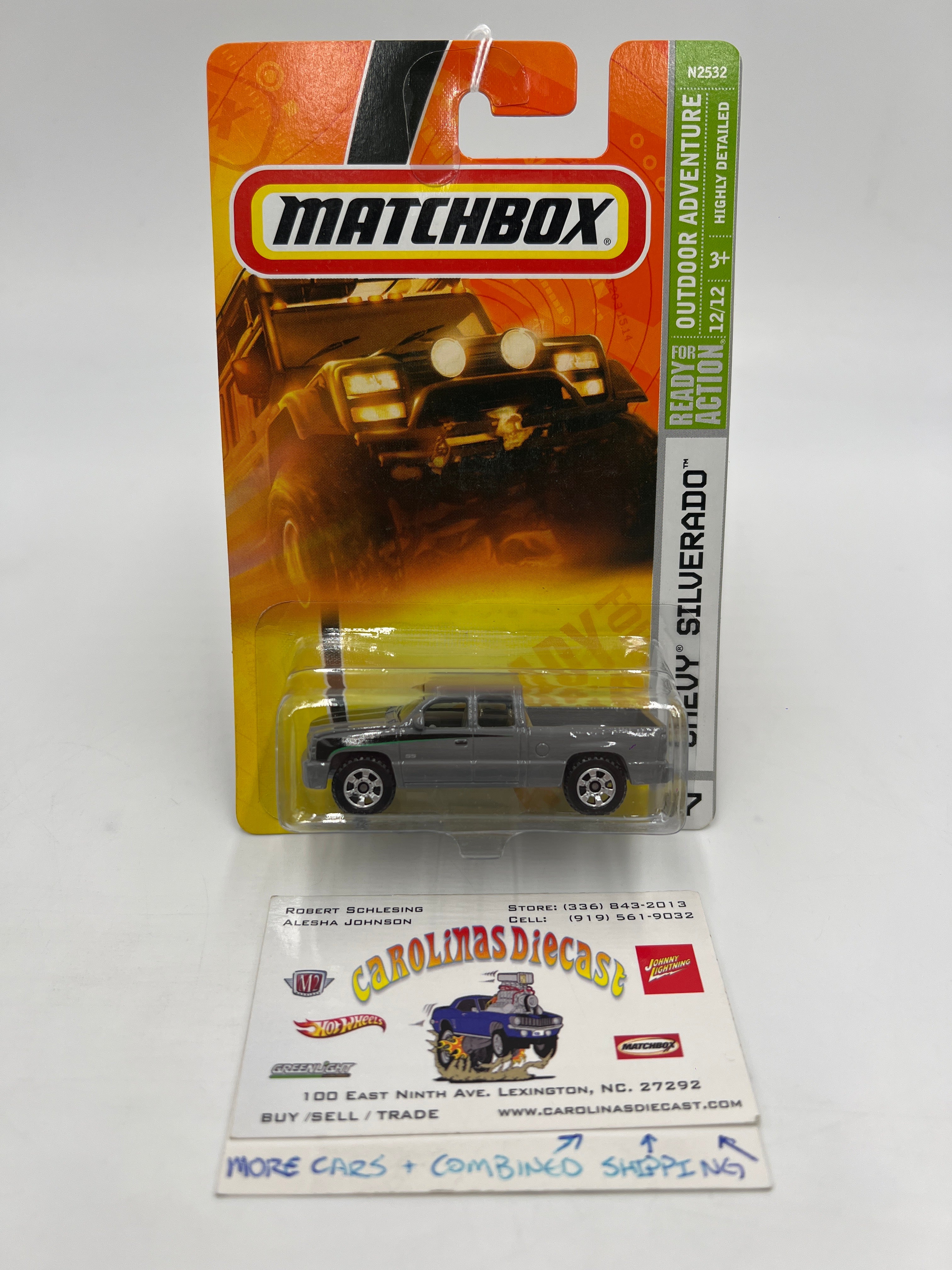 Matchbox Outdoor Adventure #87 Chevy Silverado Gray – carolinasdiecast