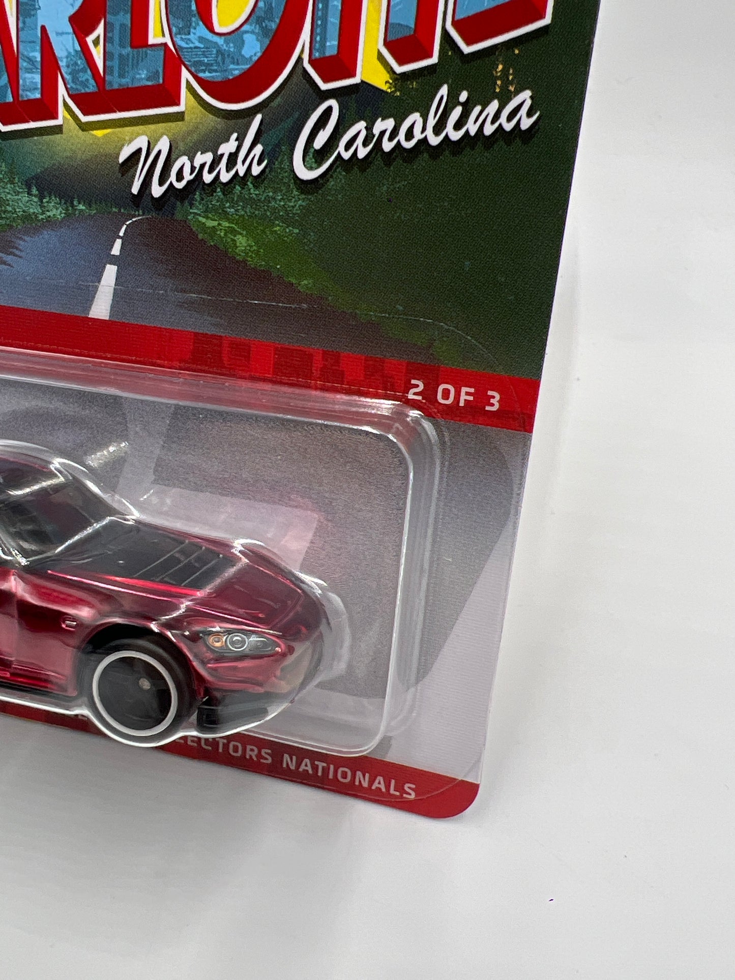 2022 Hot Wheels 22th Annual Collectors Nationals Charlotte 2949/6200 Honda S2000 Red W/Protector