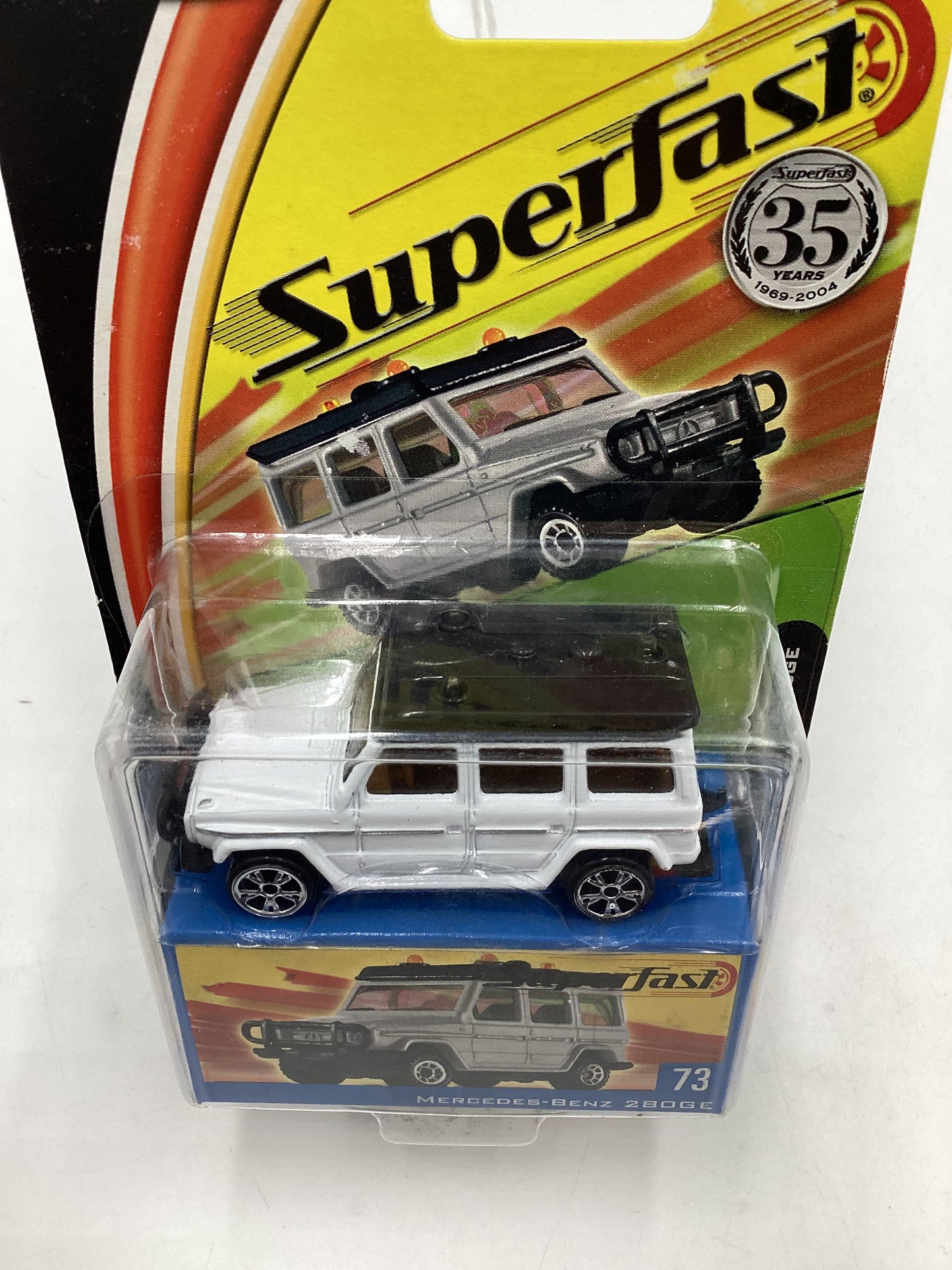 Matchbox 2004 Superfast #73 Mercedes-Benz 280GE white 171E