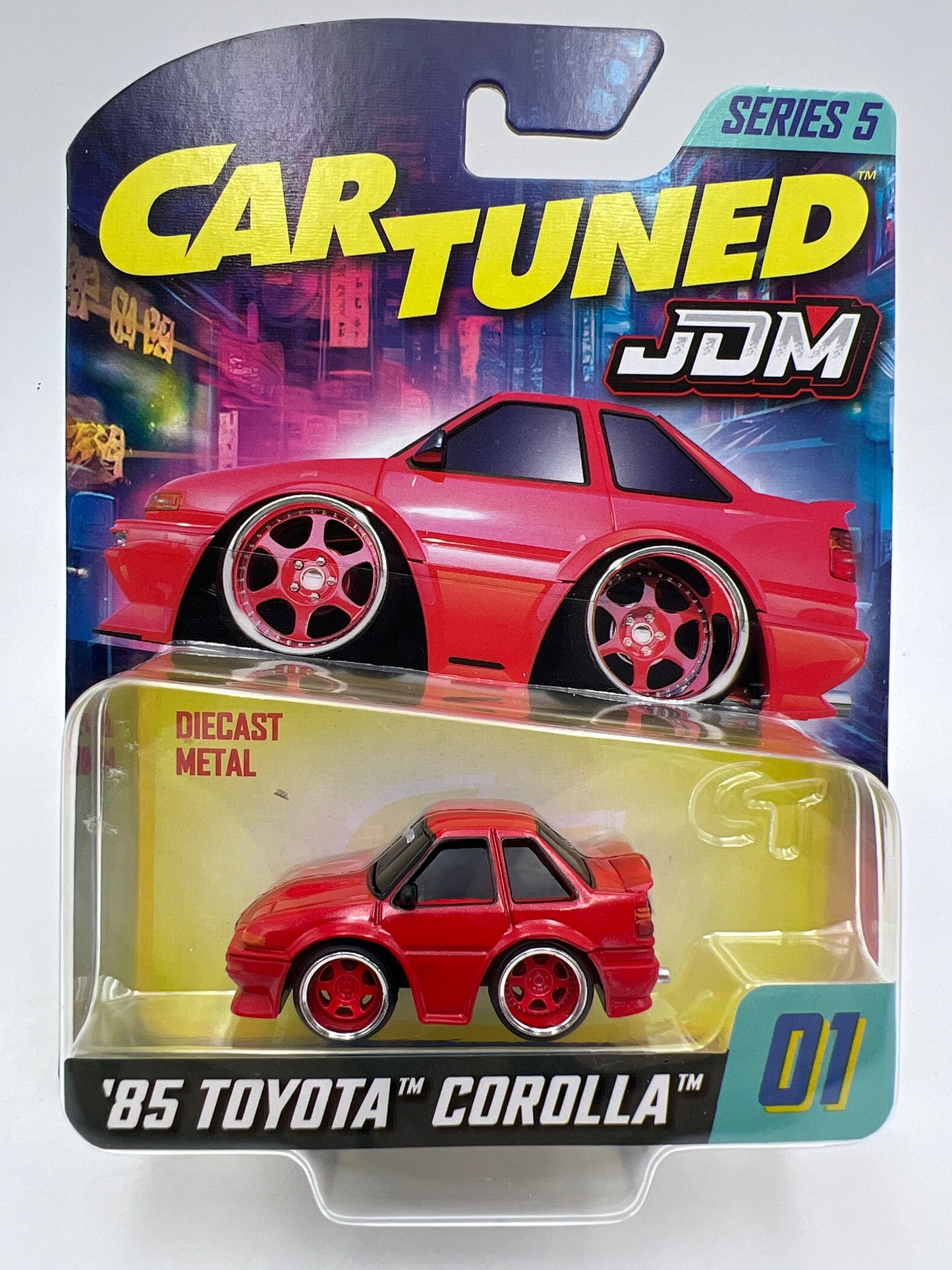 MGA Car Tuned JDM Series 5 #1 85 Toyota Corolla Red