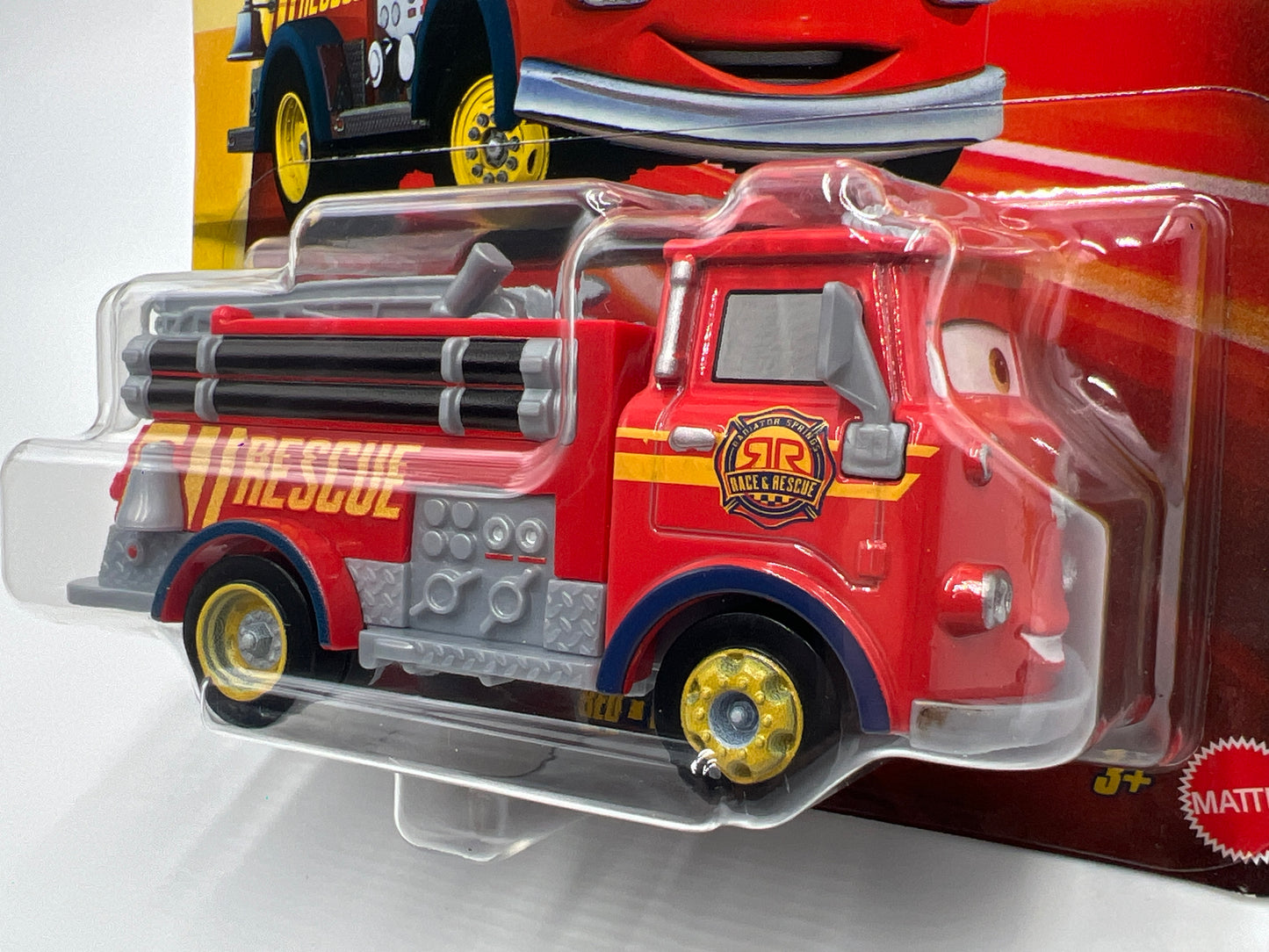 2025 Disney Pixar Cars Radiator Springs Race & Rescue Red 138B