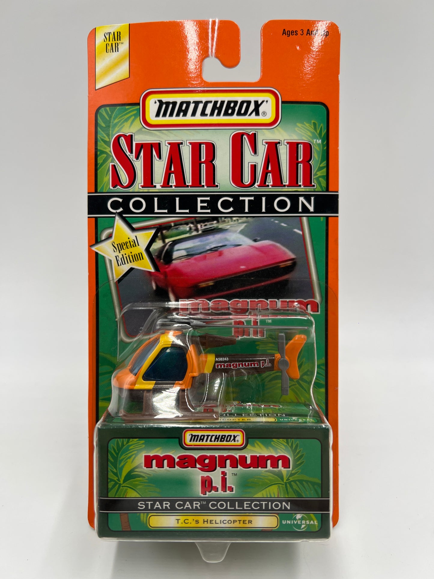 Matchbox Star Car Collection Magnum PI TCs Helicopter