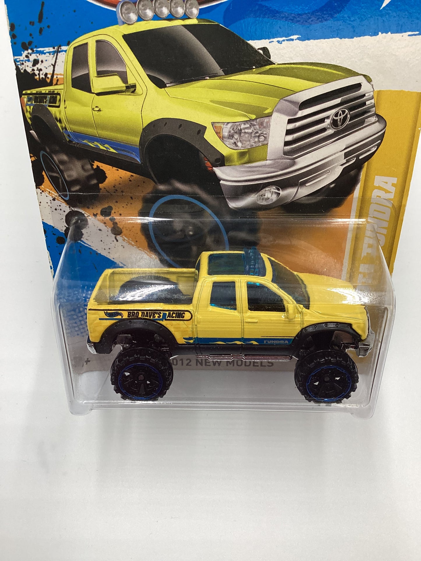 2012 Hot Wheels #40 10 Toyota Tundra Yellow