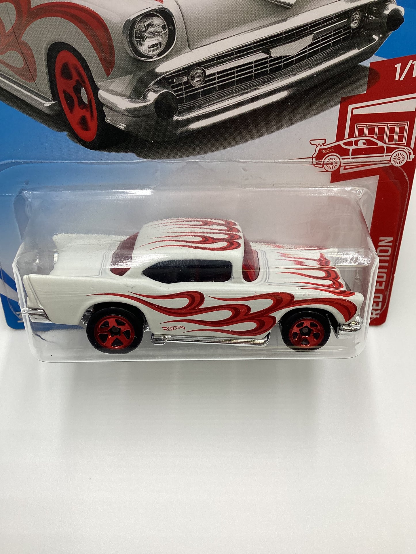 2019 Hot Wheels #9 57 Chevy Red Edition